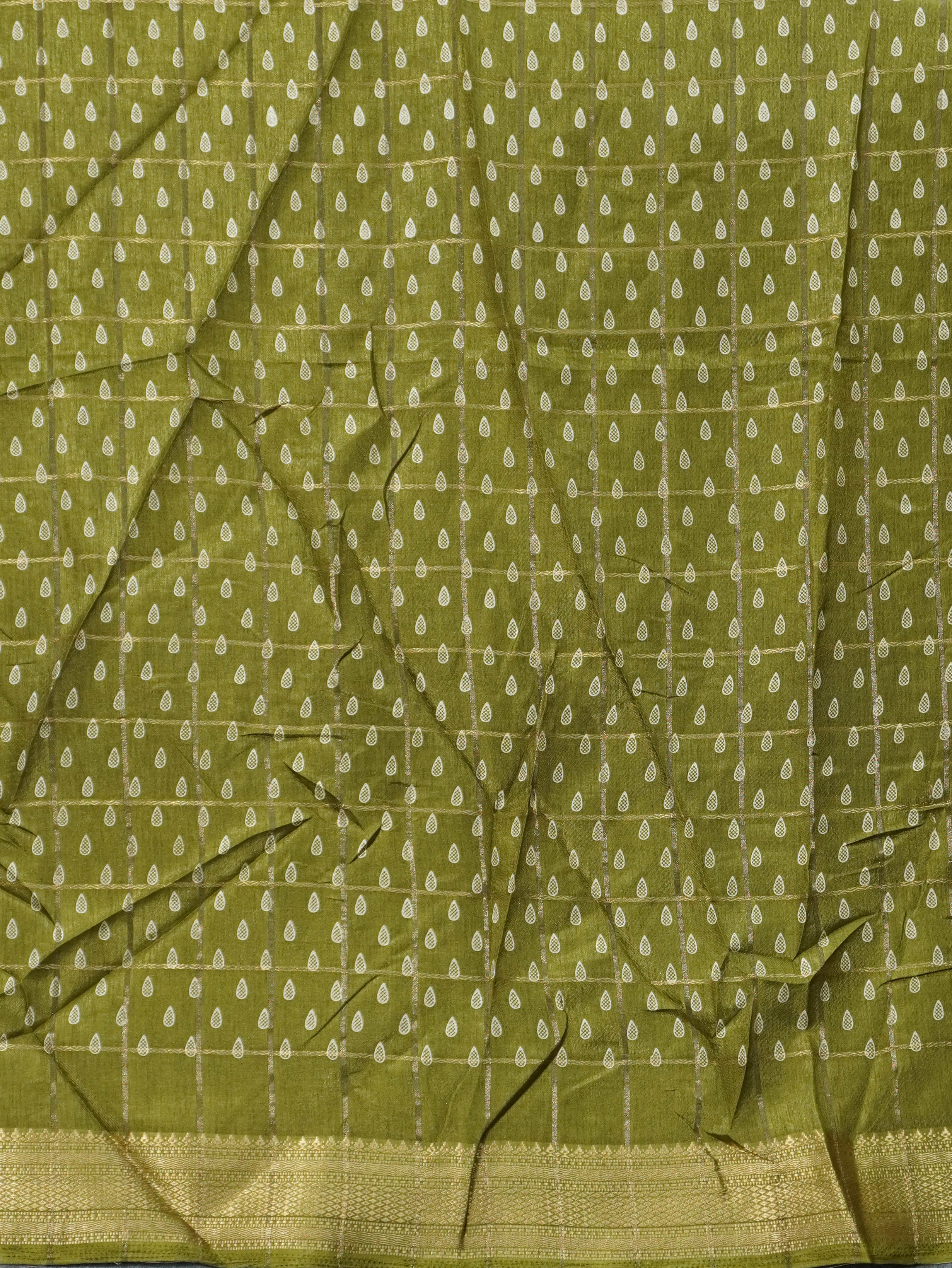 Linen Cotton Saree | TTDS3308