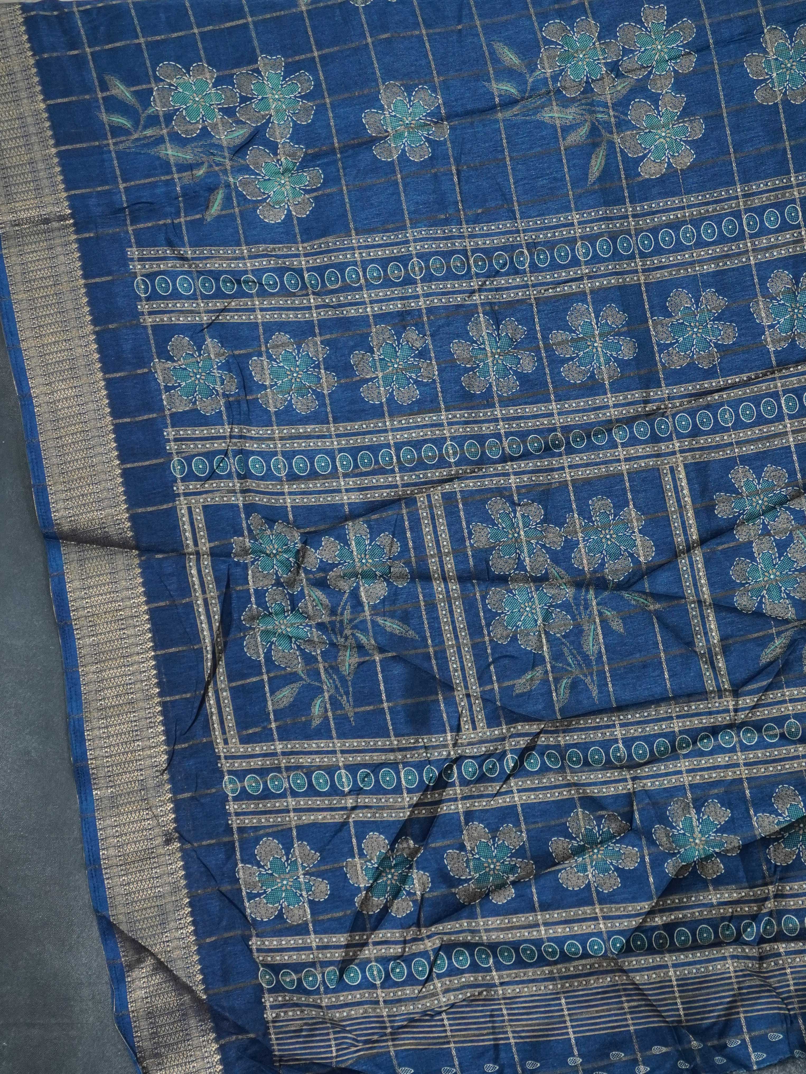Linen Cotton Saree | TTDS3308