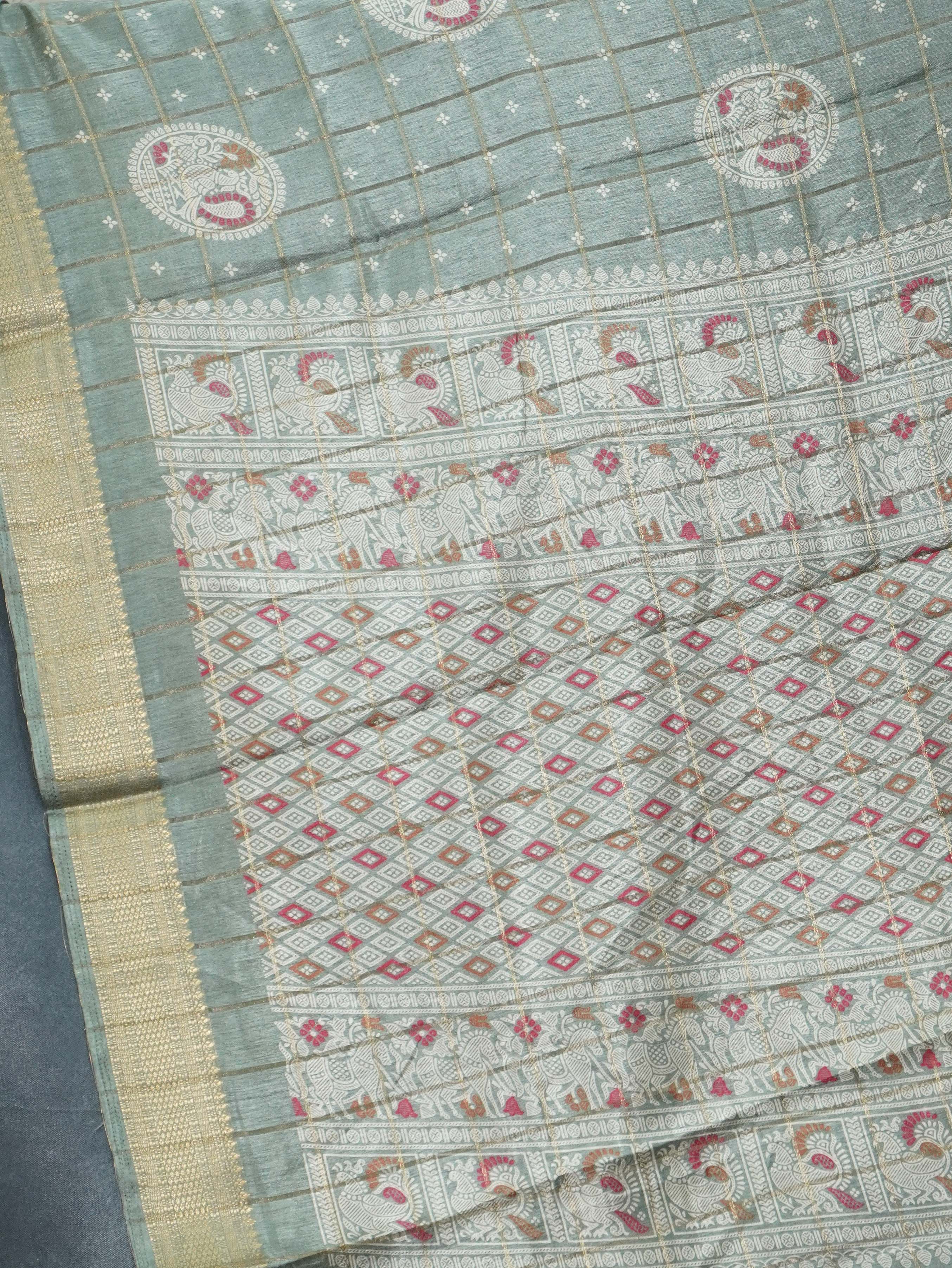 Printed Dola Saree | TTDS3301