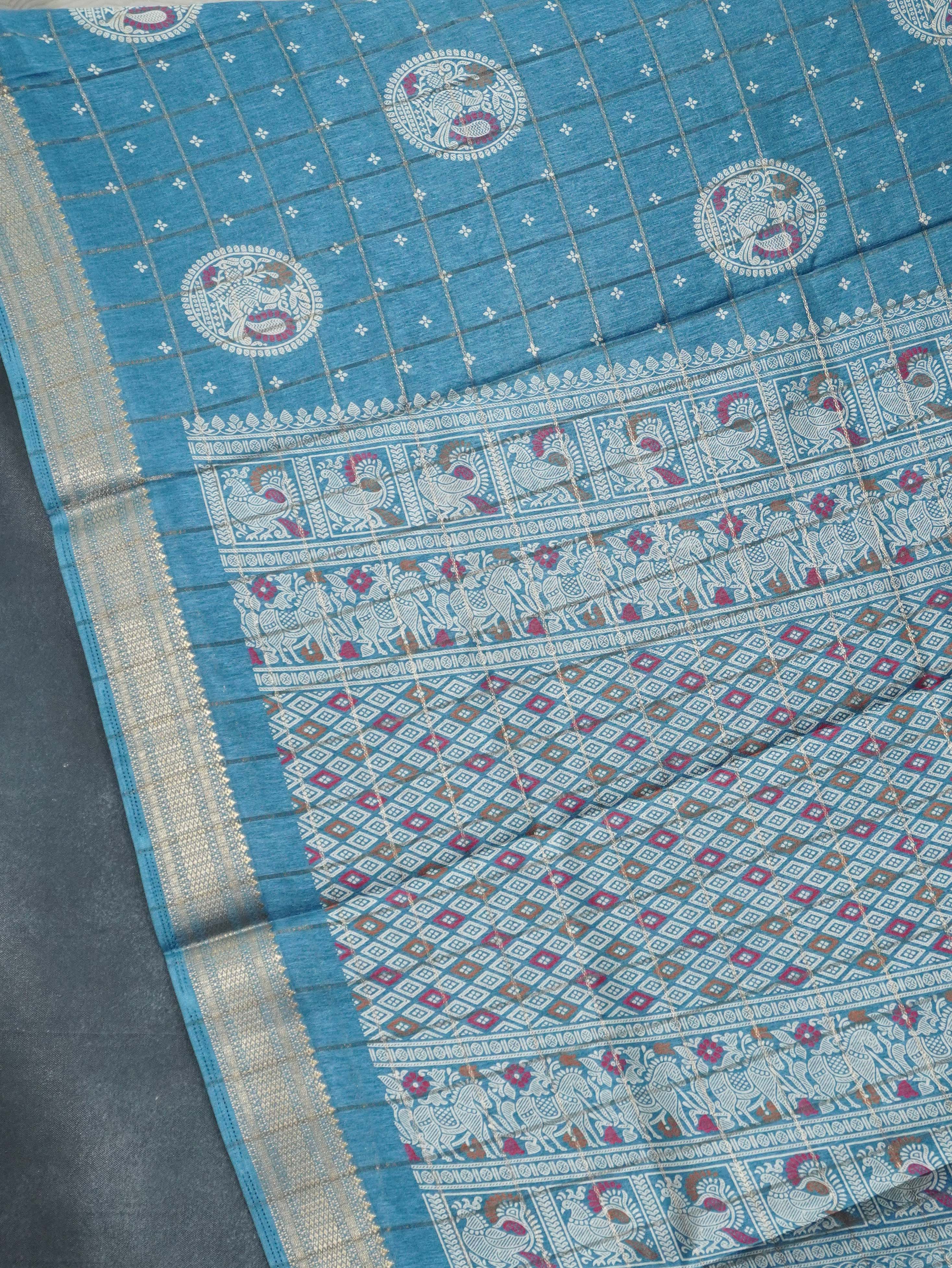 Printed Dola Saree | TTDS3301