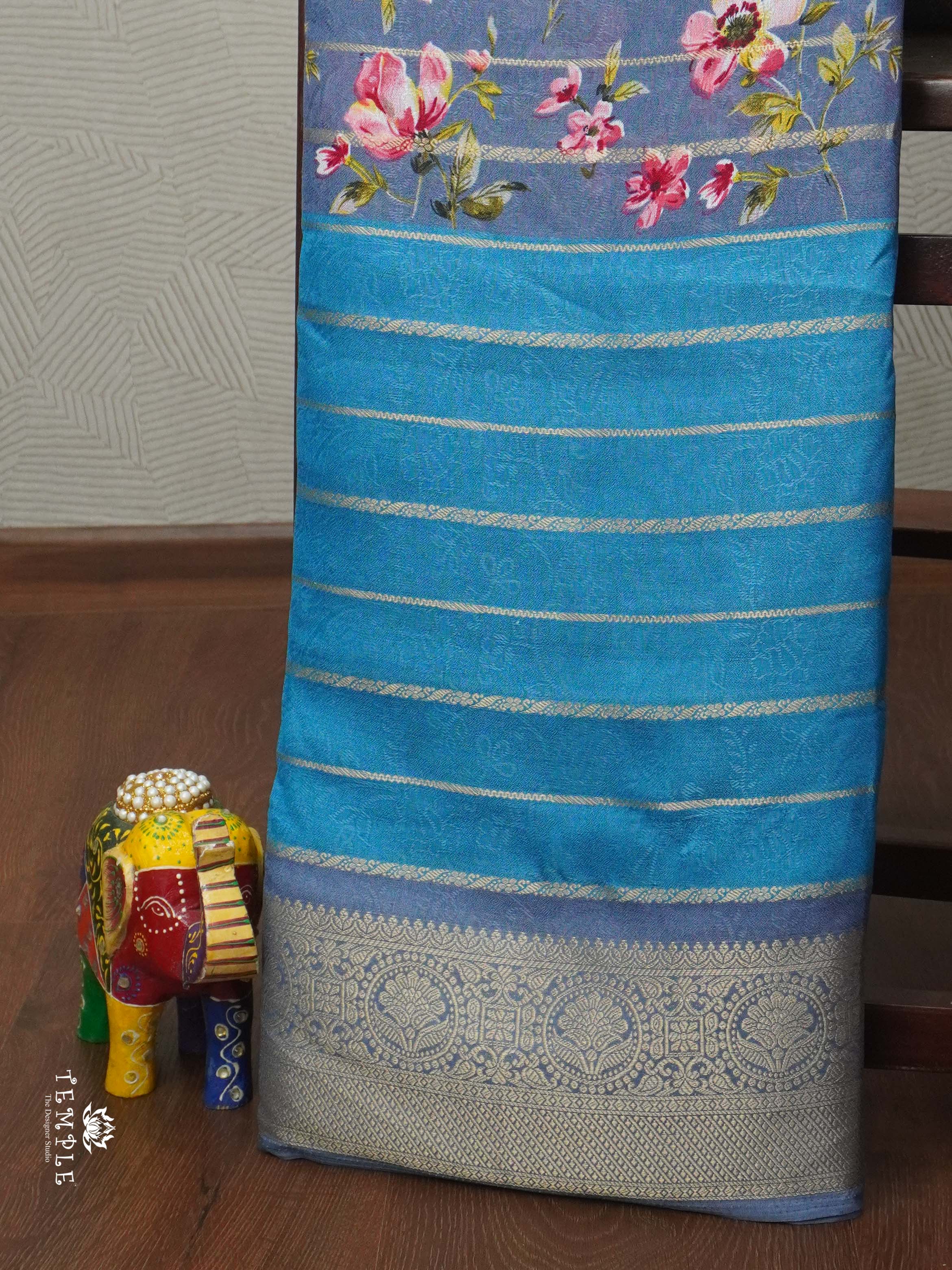 Semi Mysore Silk Saree | TTDS1878