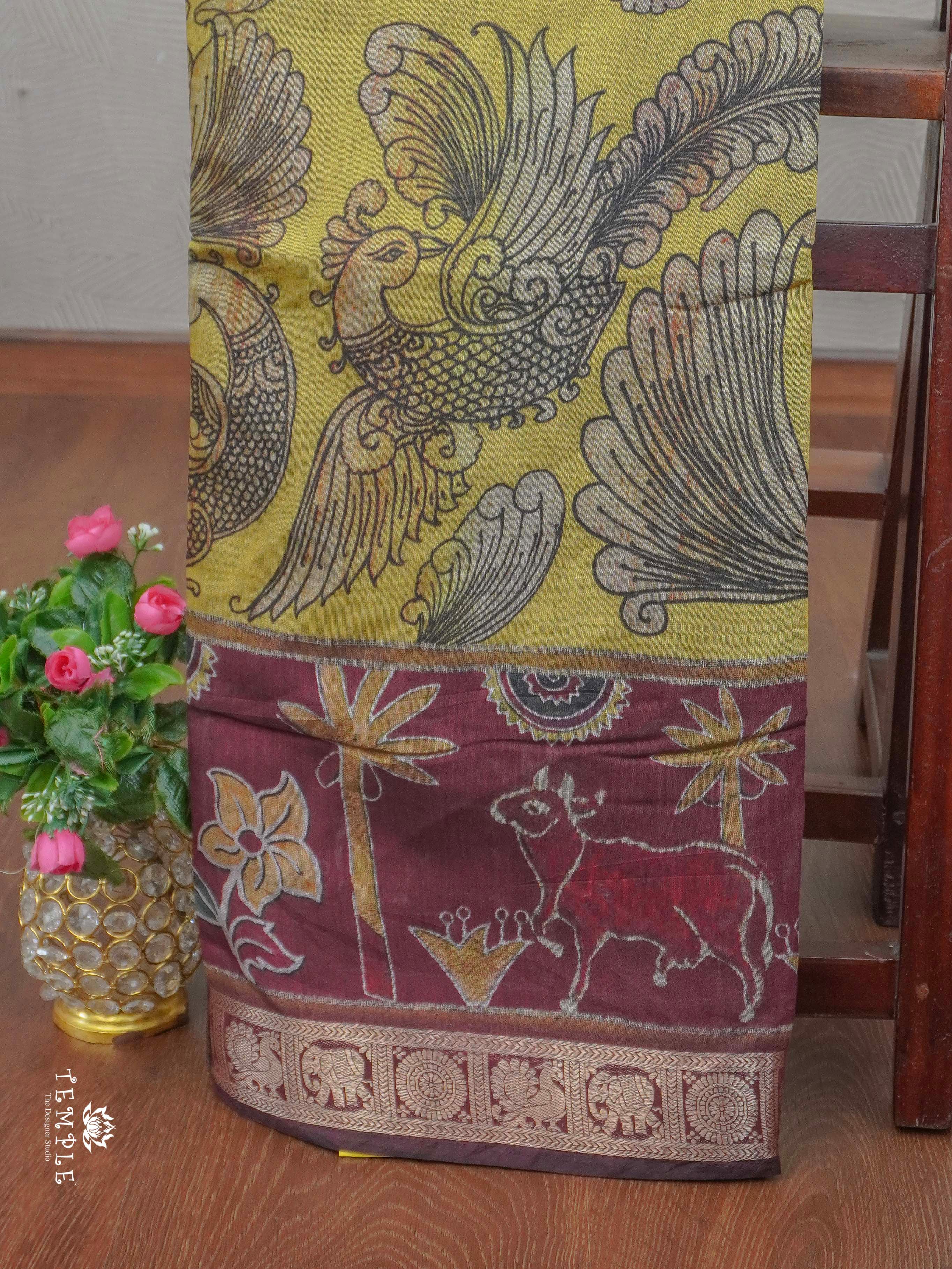Premium Mangalagiri Cotton Saree | TTDS2354