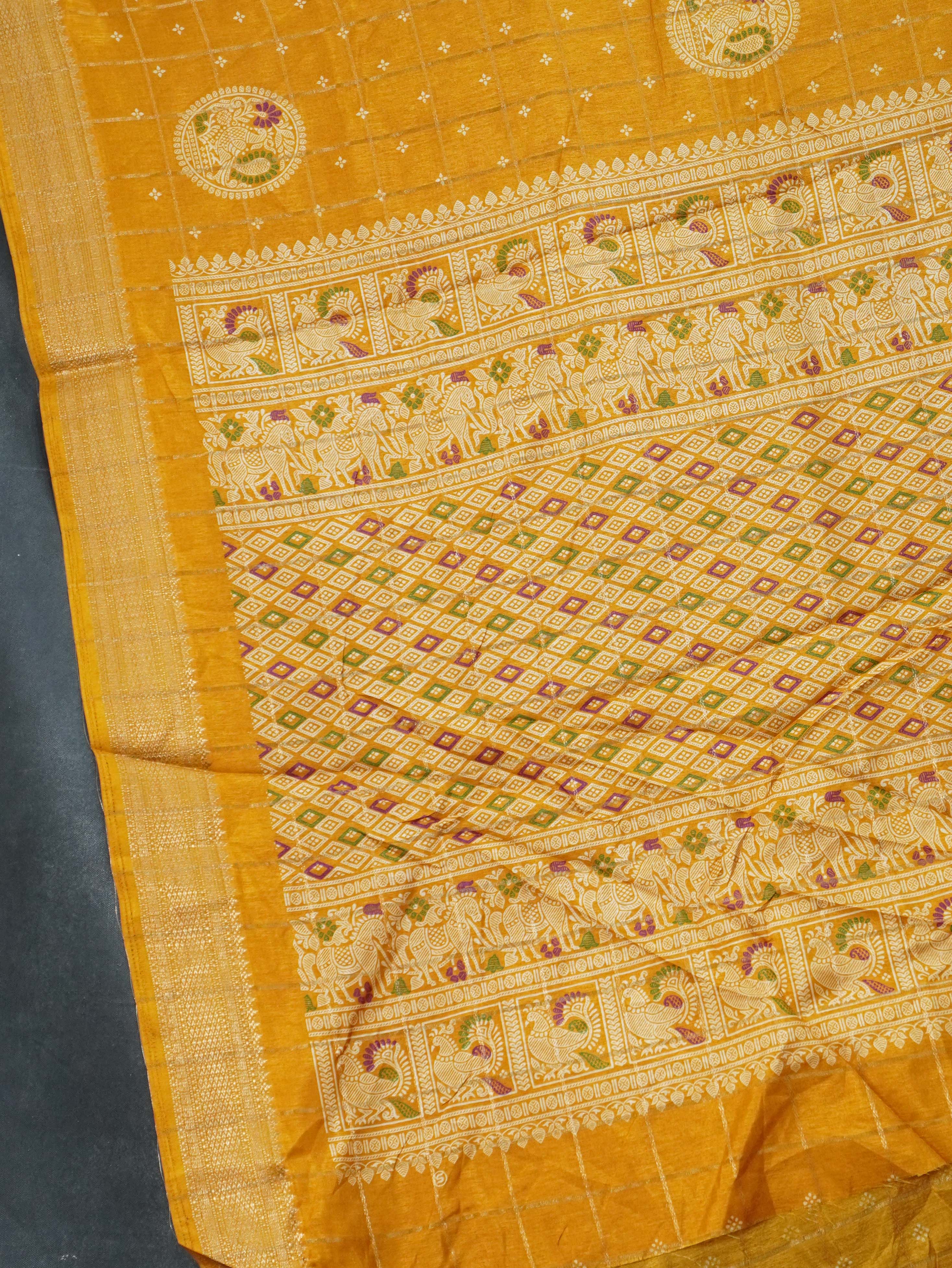 Printed Dola Saree | TTDS3301