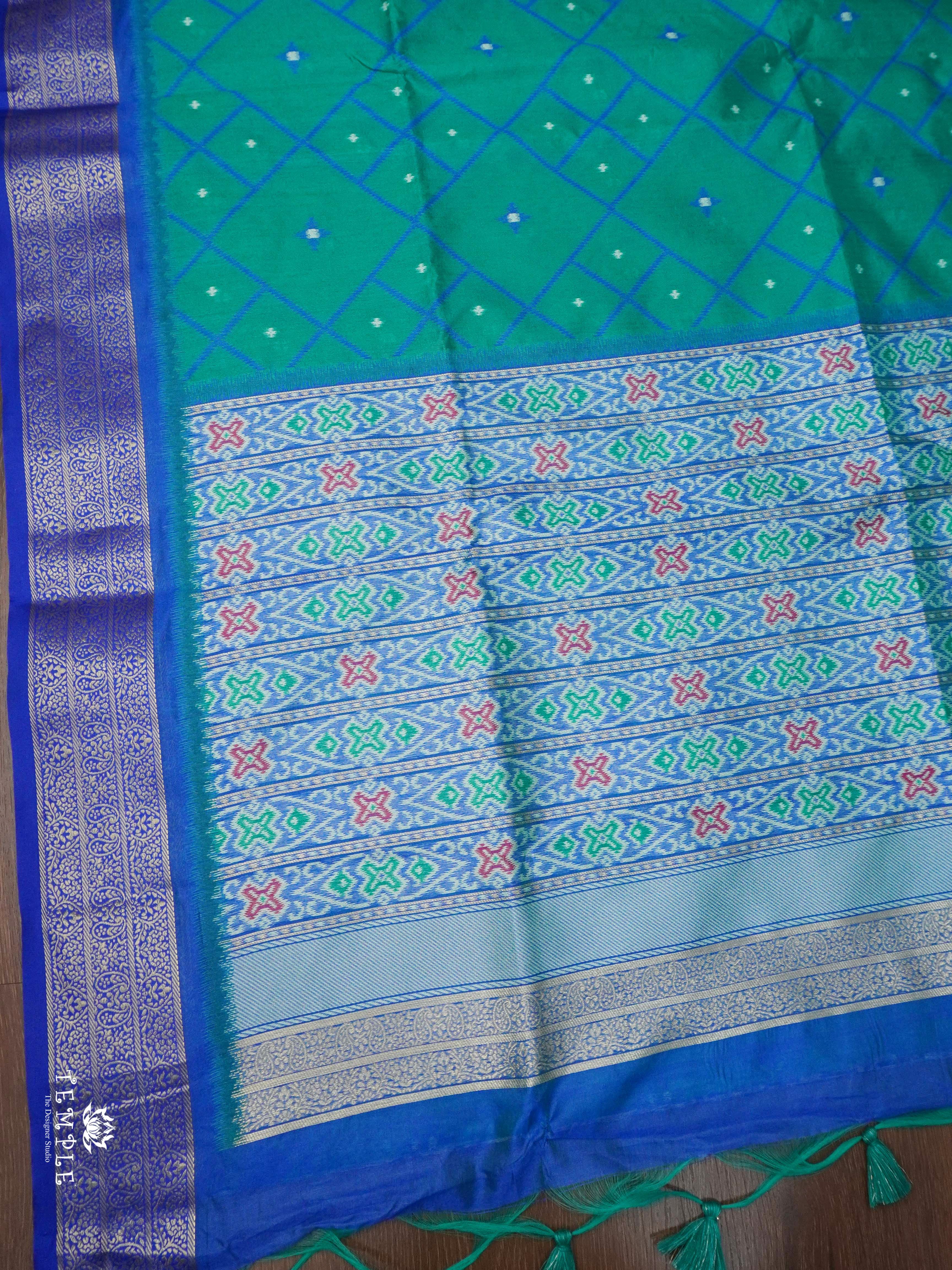 Raw Silk Saree With Jacquard border | TTDS1882