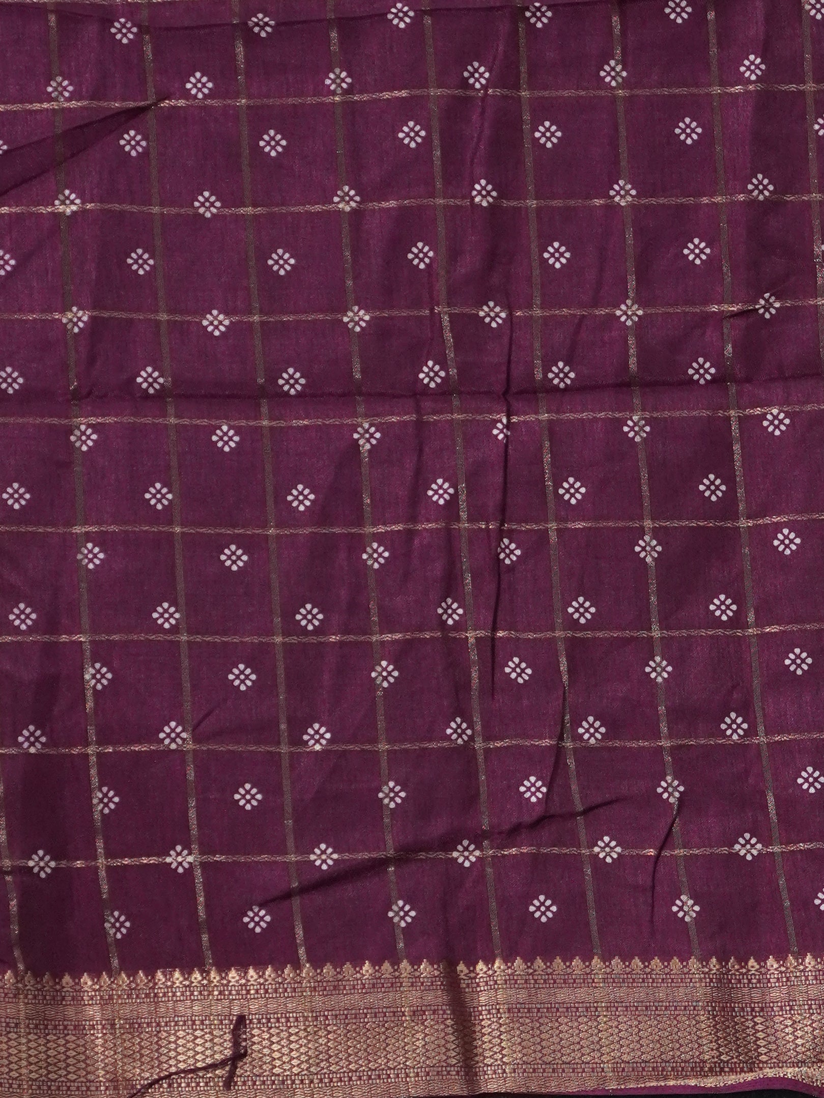 Printed Dola Saree | TTDS3326