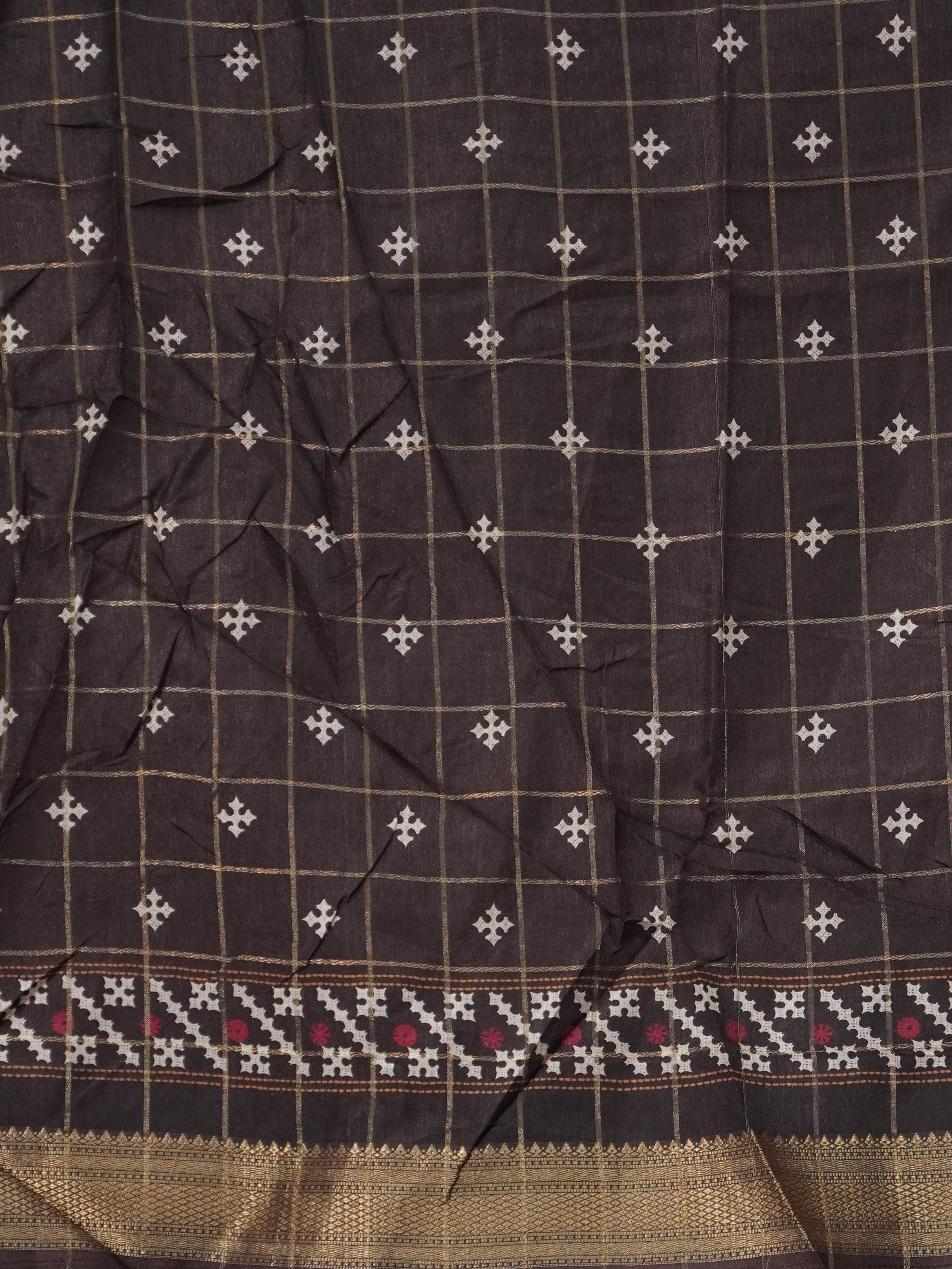 Printed Dola Saree | TTDS3326