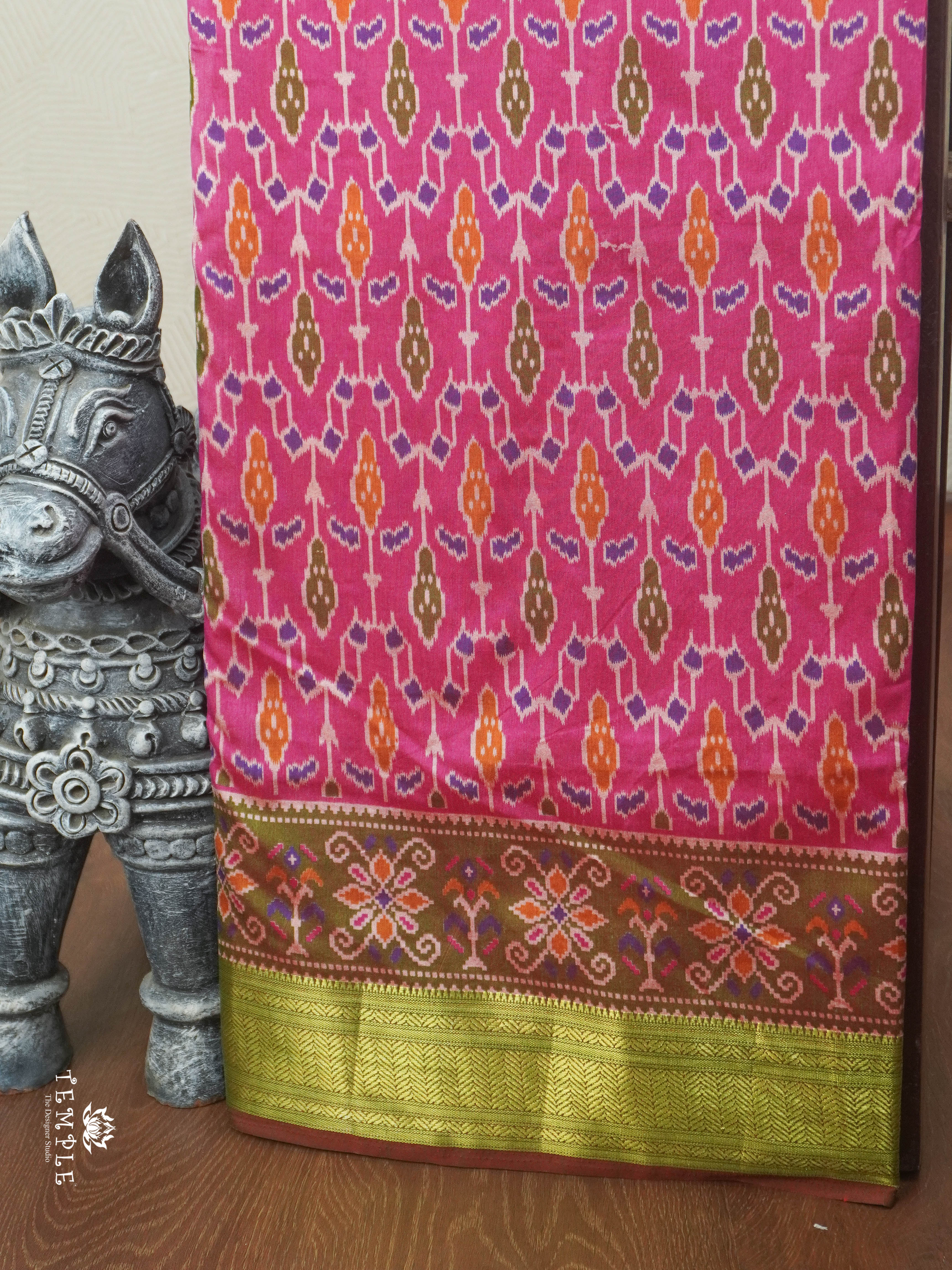 Printed Patola Silk Saree | TTDS2858