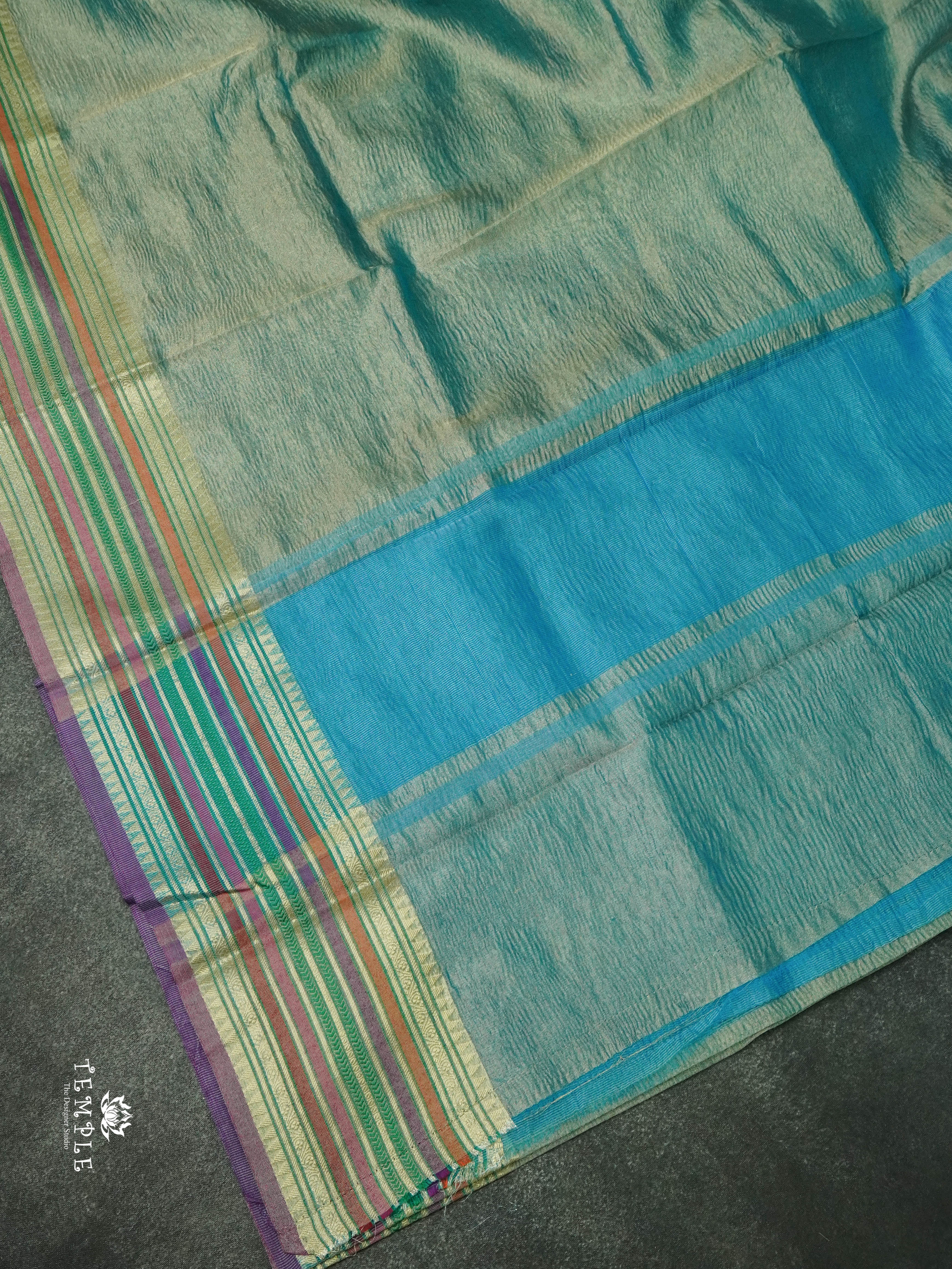 Crushed Tissue Saree | TTDS1342