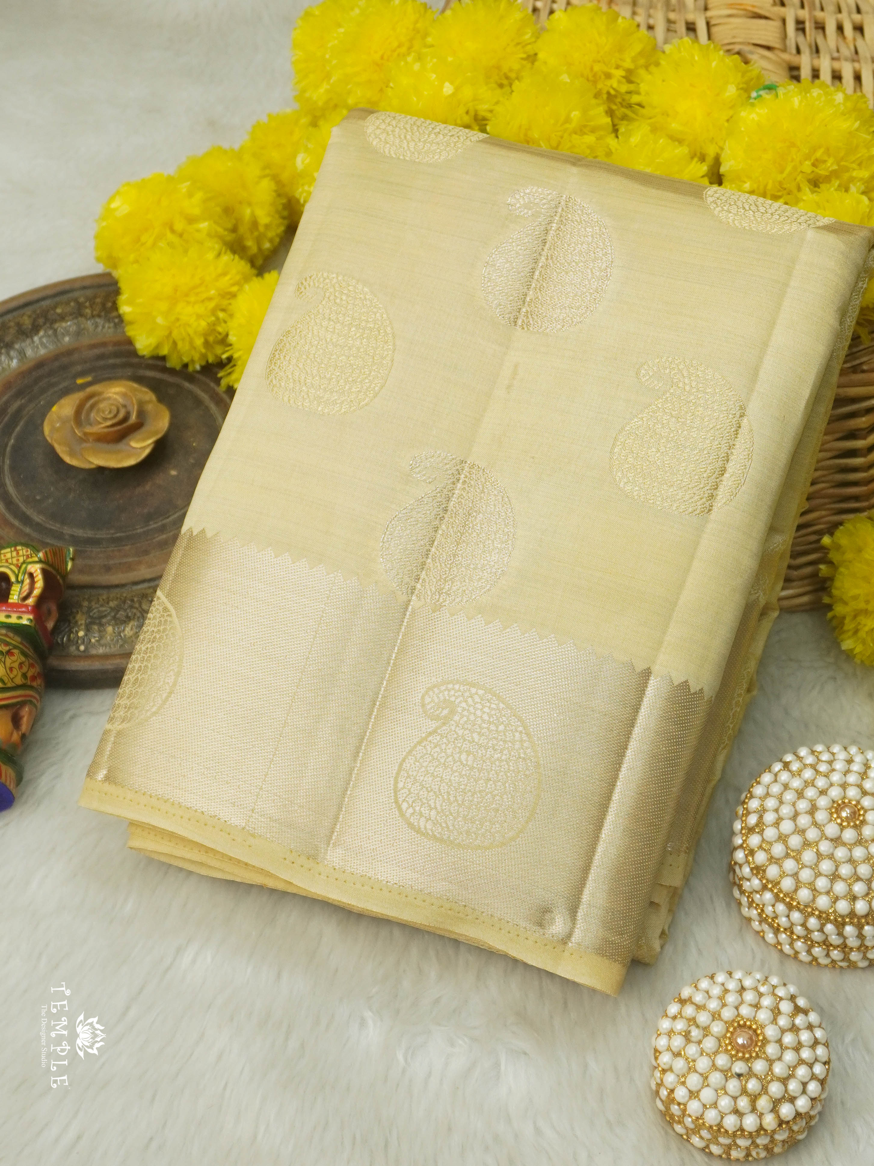 Semi Tussar Silk Saree | TTDS2859