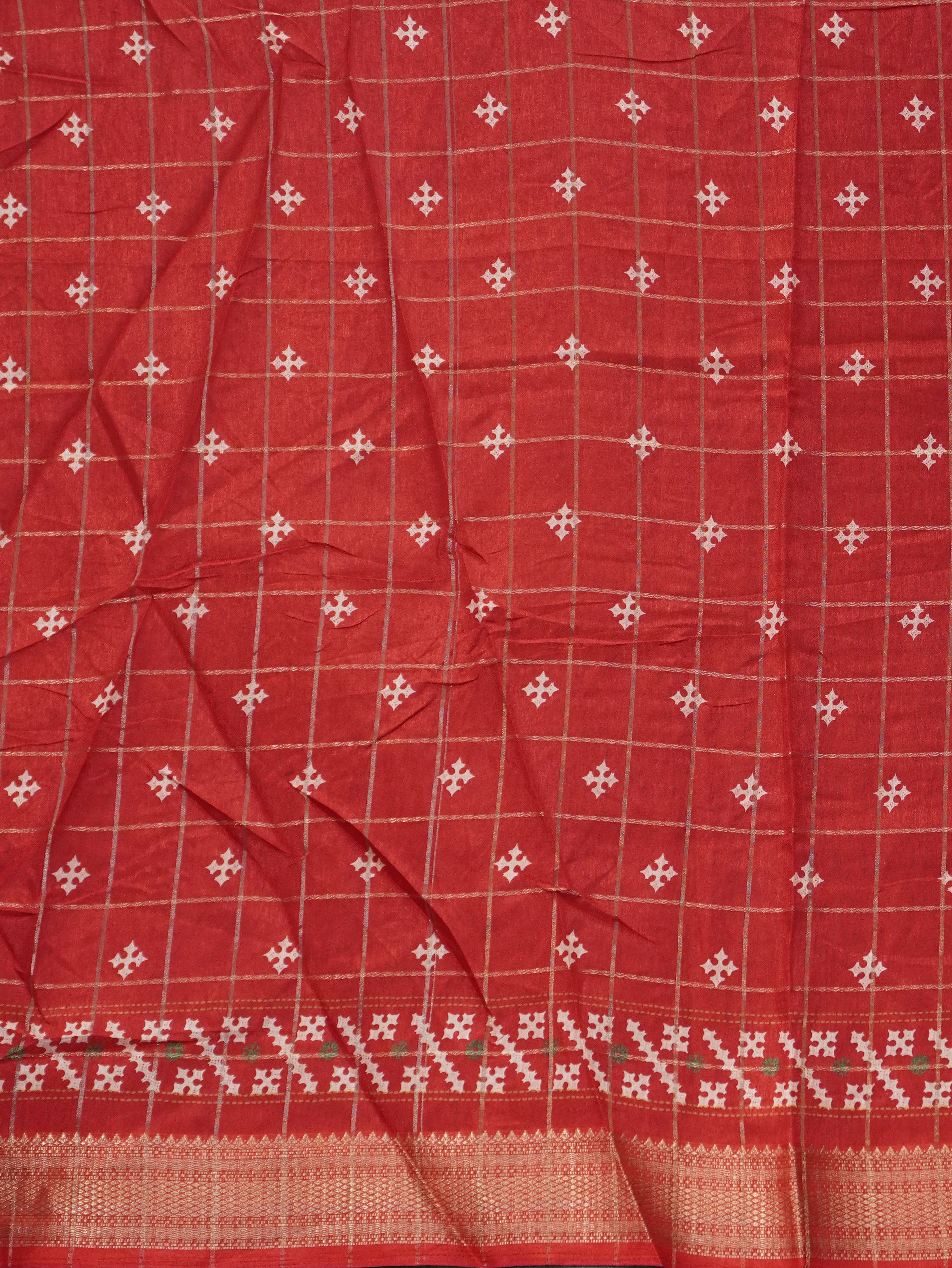 Printed Dola Saree | TTDS3326