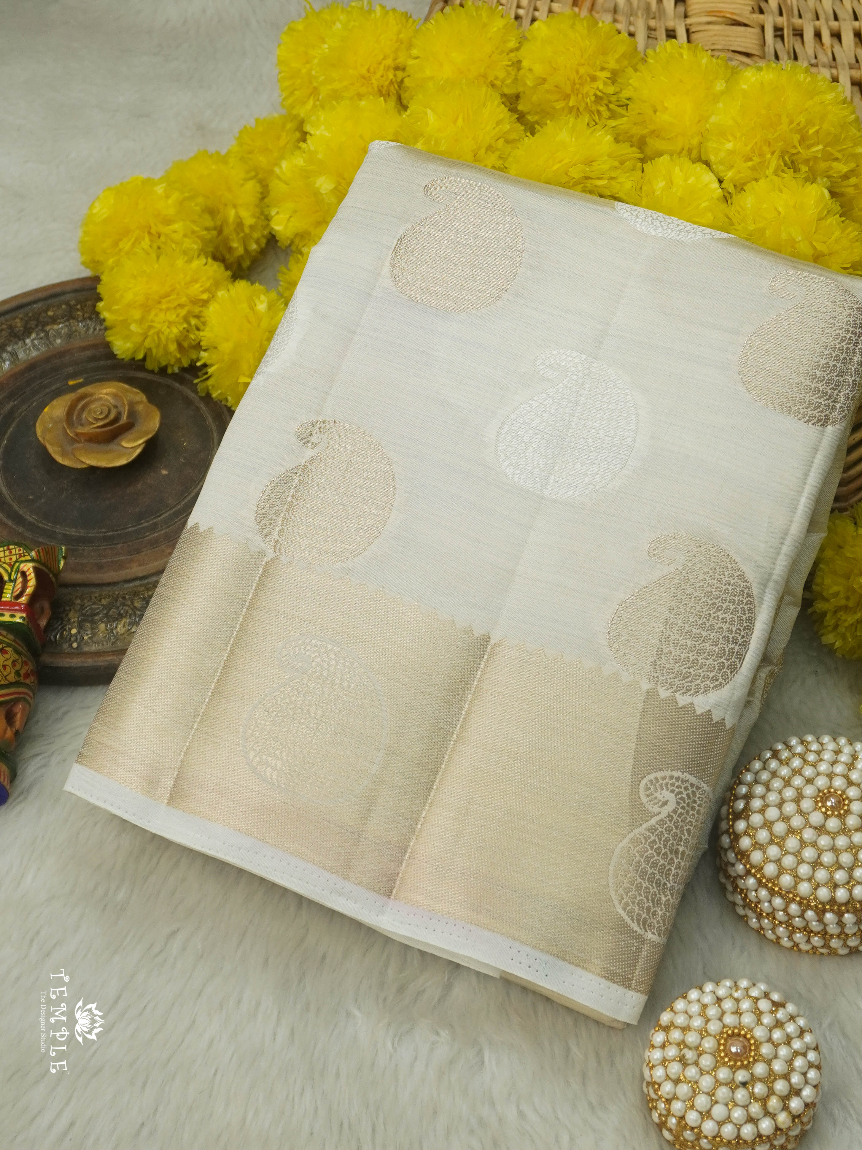 Semi Tussar Silk Saree | TTDS2859