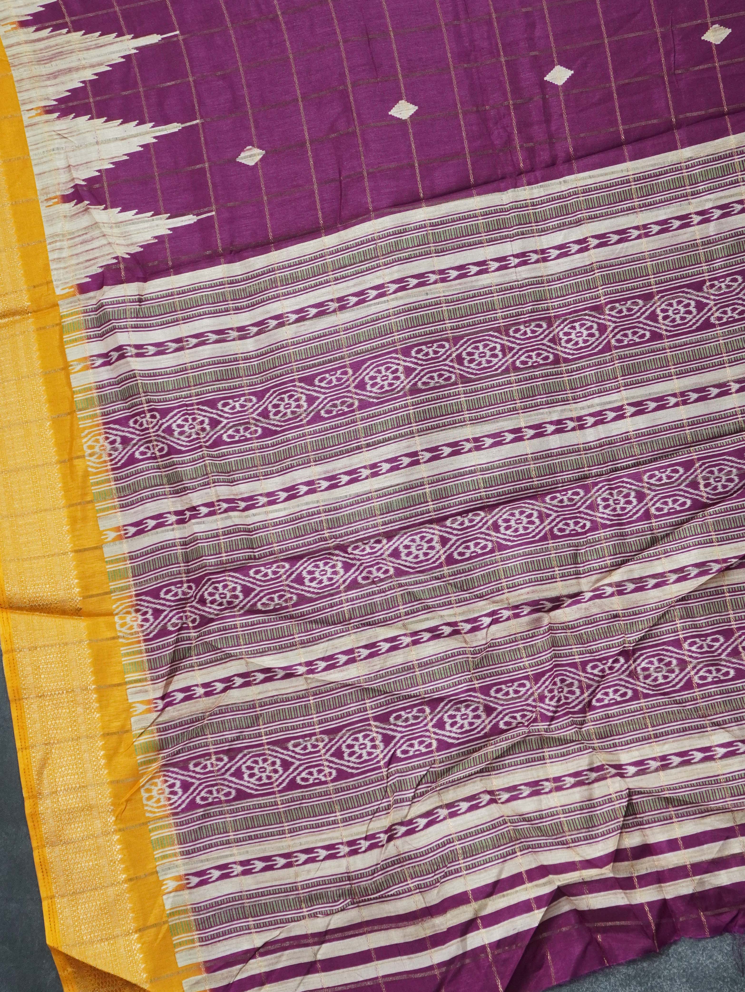 Linen Cotton Saree | TTDS3307
