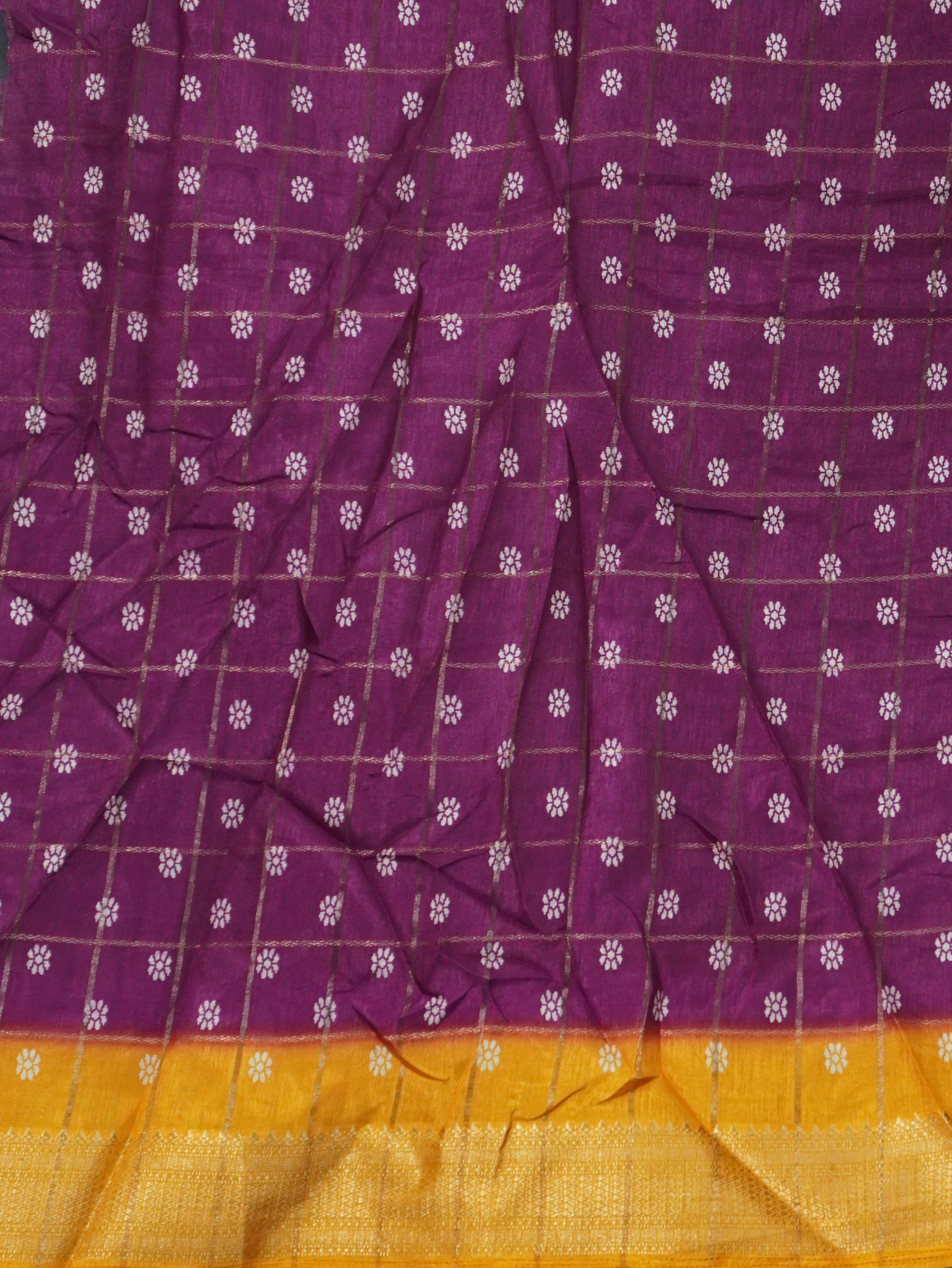 Linen Cotton Saree | TTDS3307