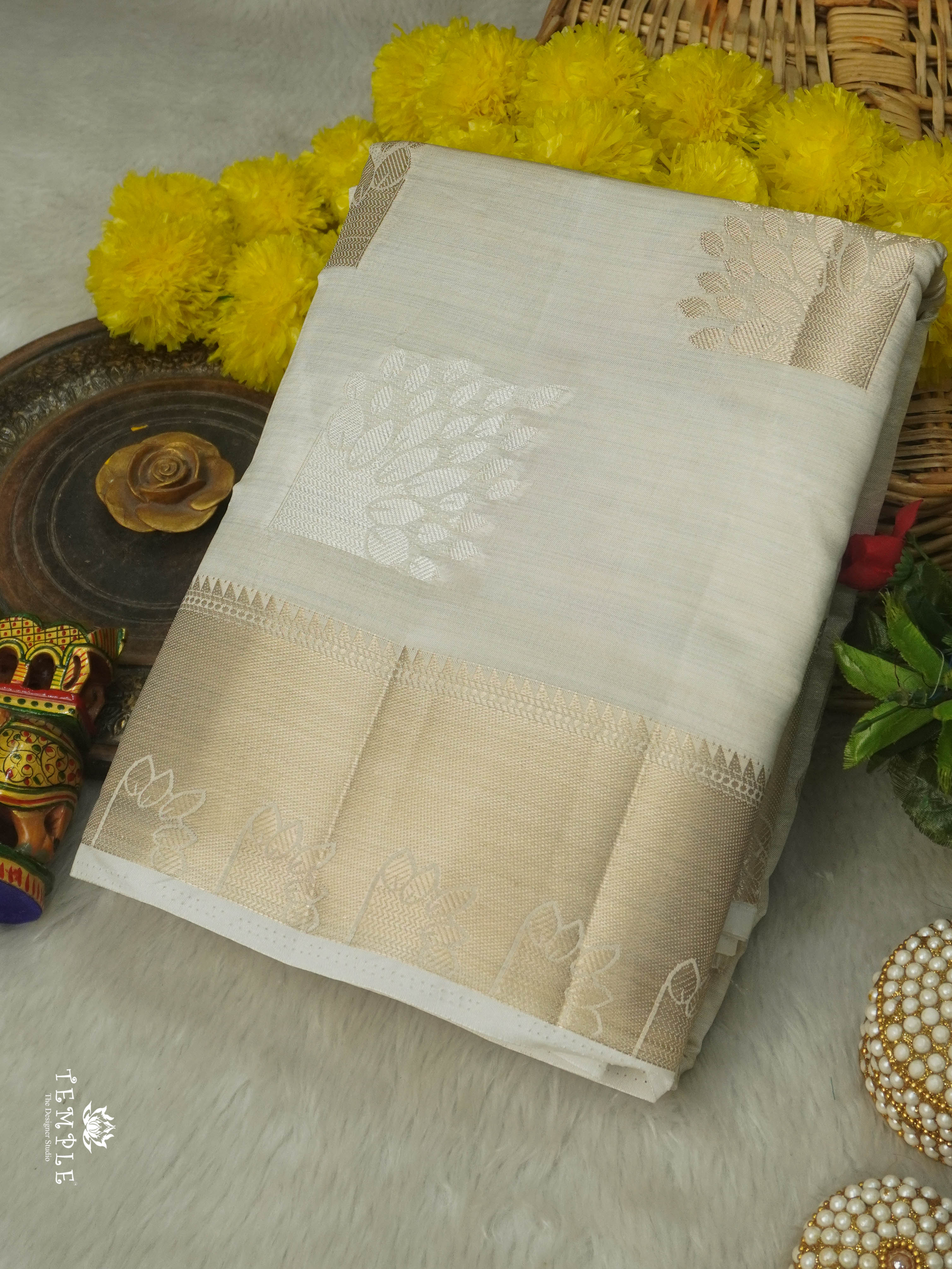 Semi Tussar Silk Saree | TTDS2860