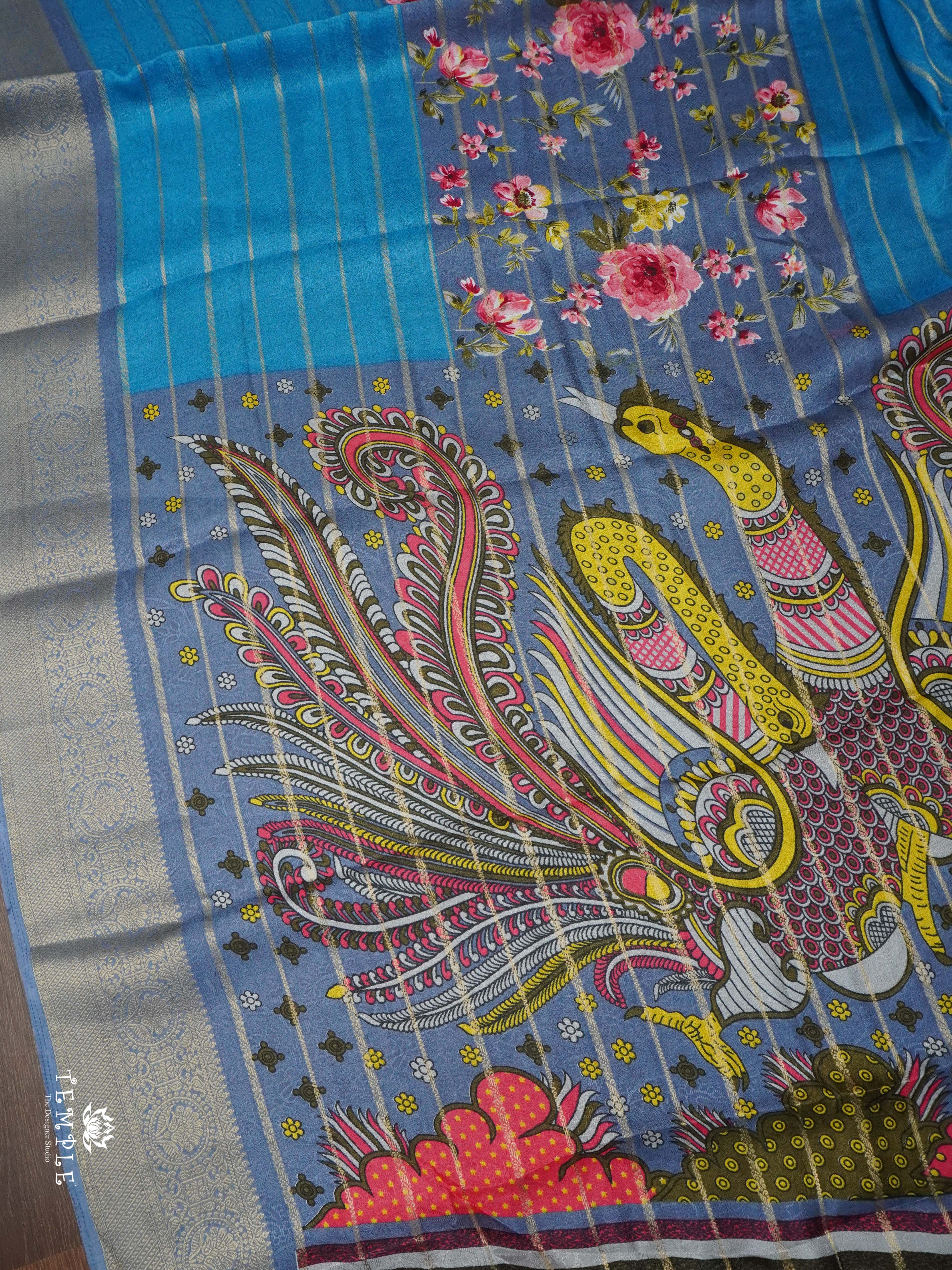 Semi Mysore Silk Saree | TTDS1878