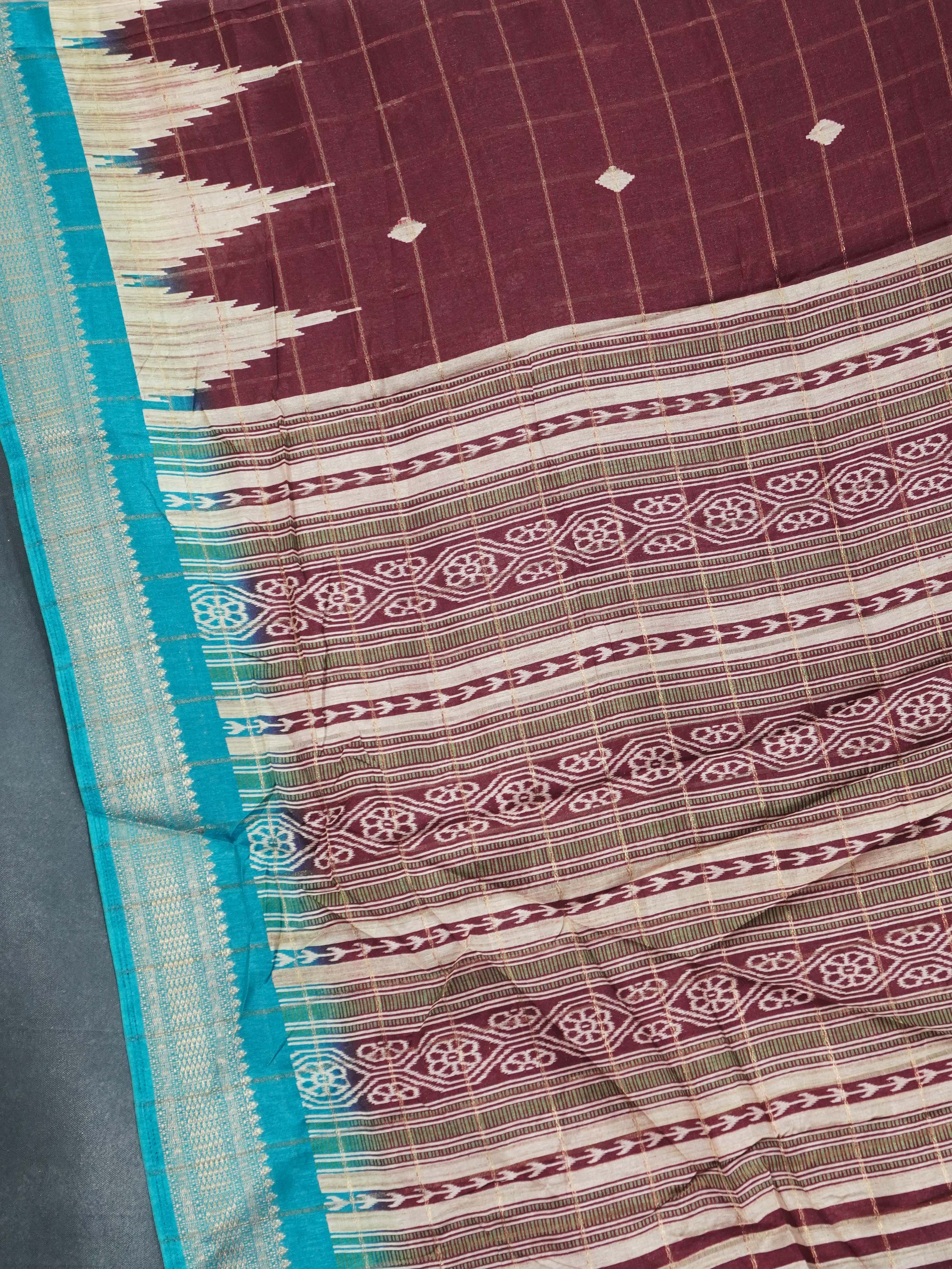 Linen Cotton Saree | TTDS3307
