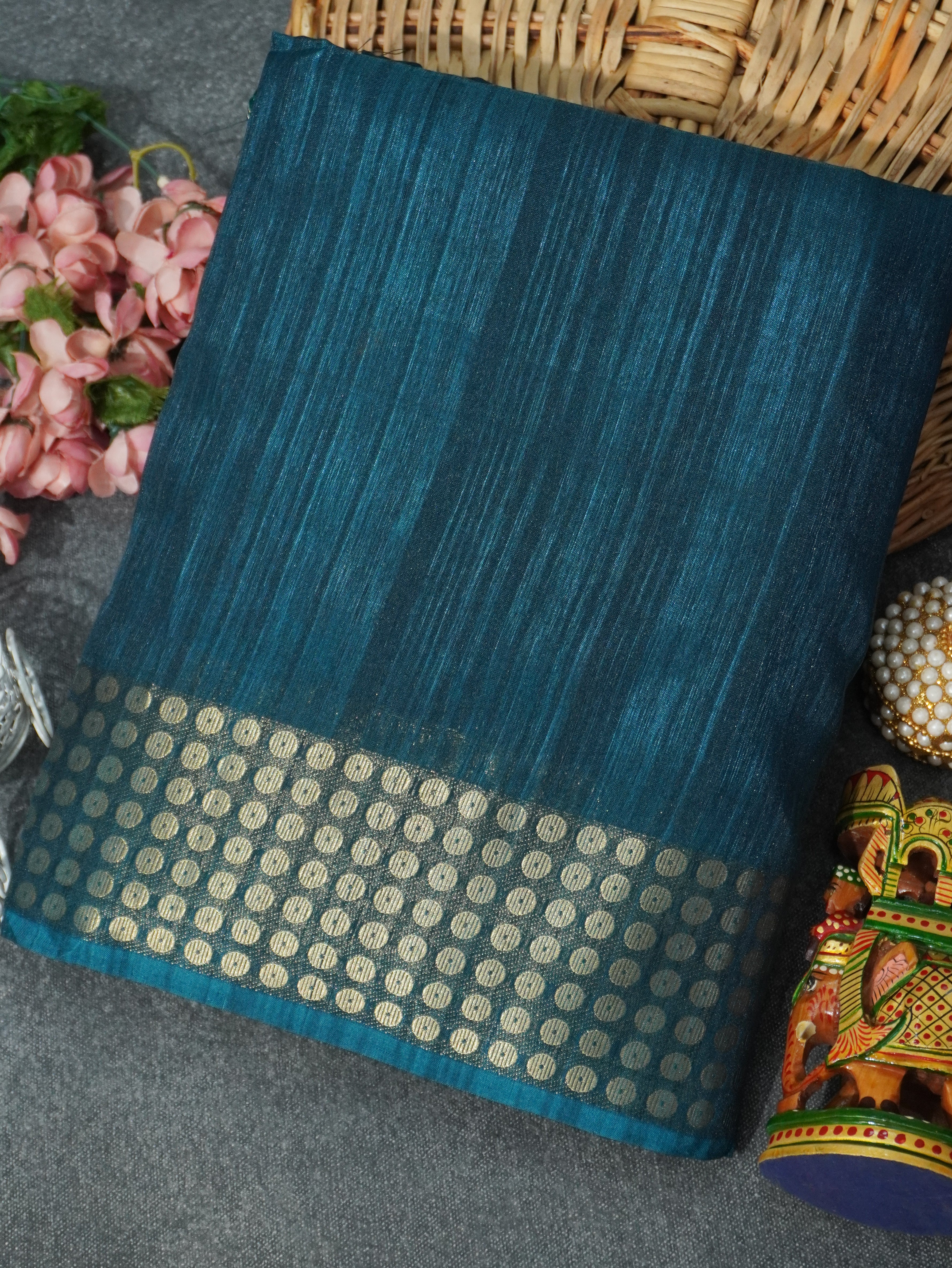 Handloom Matka Silk Saree | TTDS3278