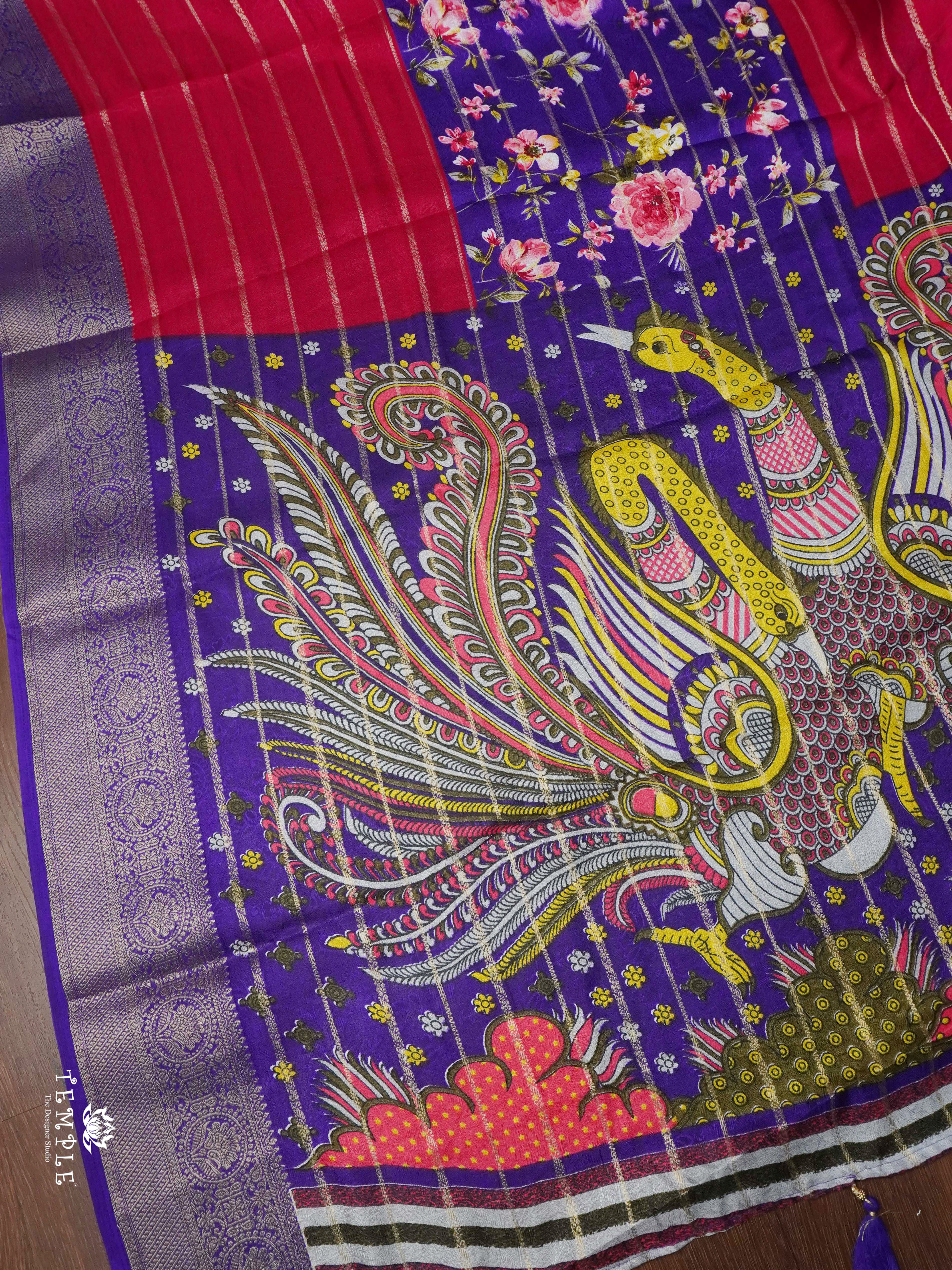 Semi Mysore Silk Saree | TTDS1878 | PRE BOOKING