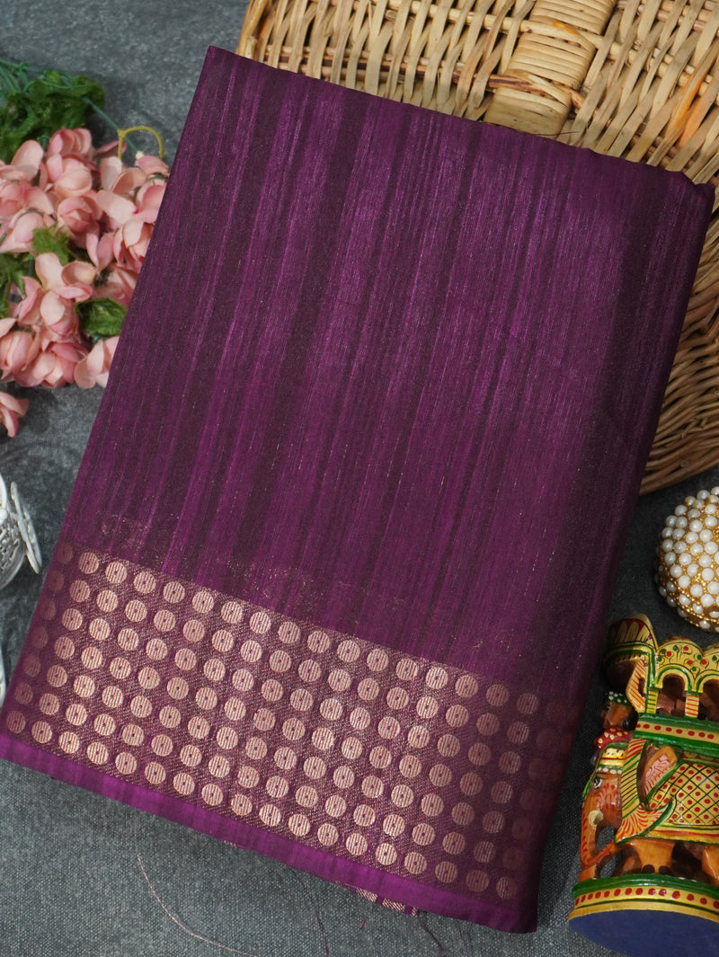 Handloom Matka Silk Saree | TTDS3278