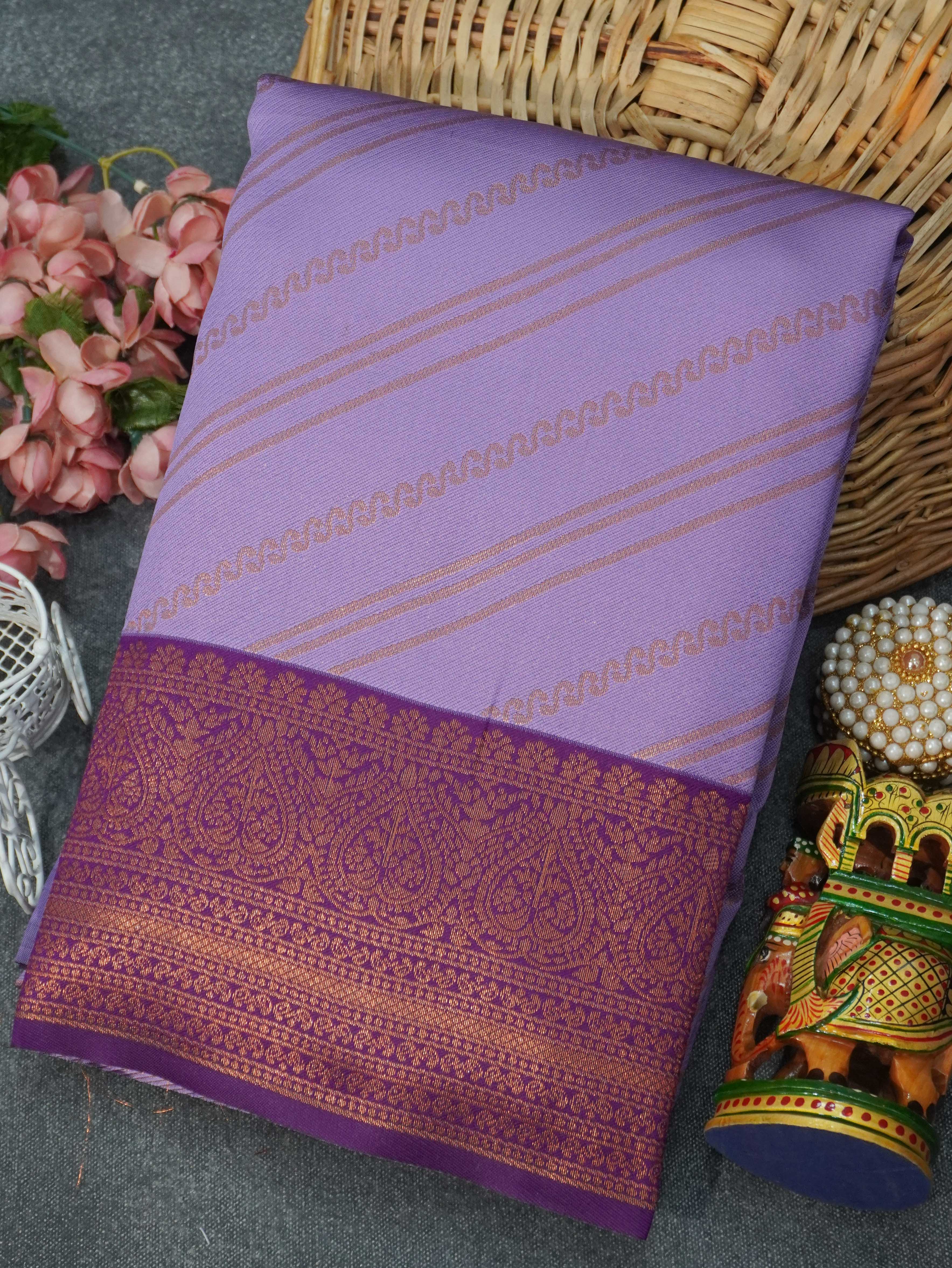Semi Silk Saree | TTDS3267