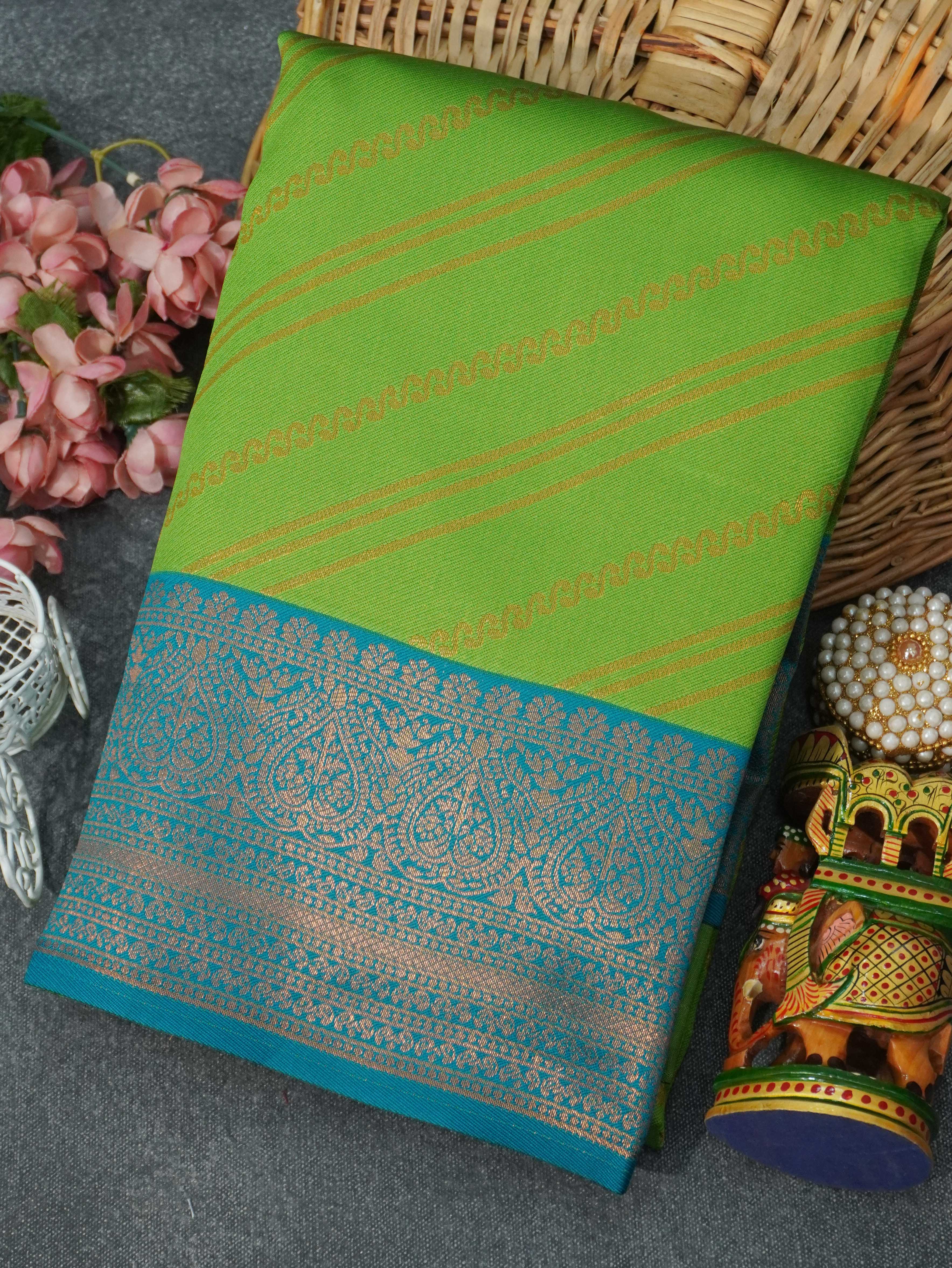 Semi Silk Saree | TTDS3283