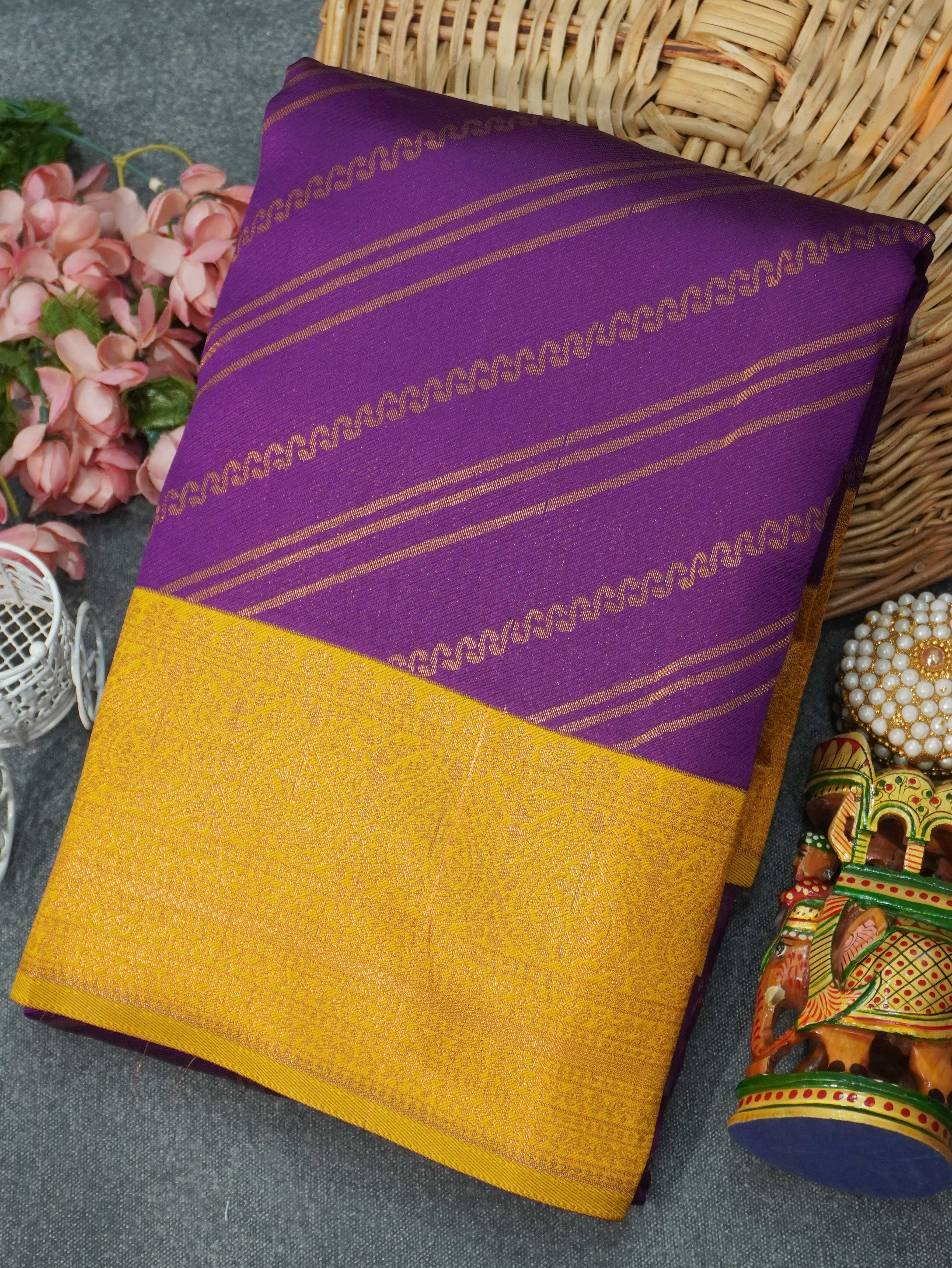 Semi Silk Saree | TTDS3267