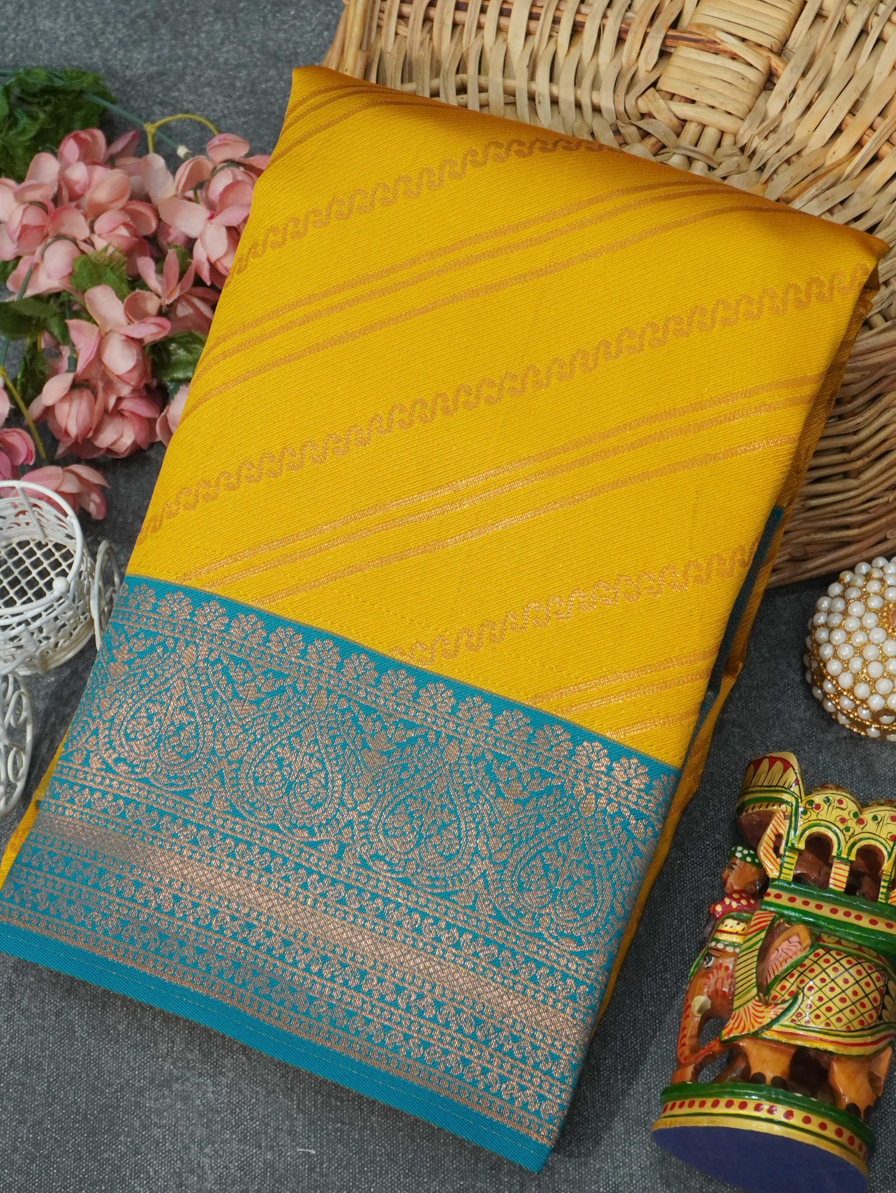 Semi Silk Saree | TTDS3283