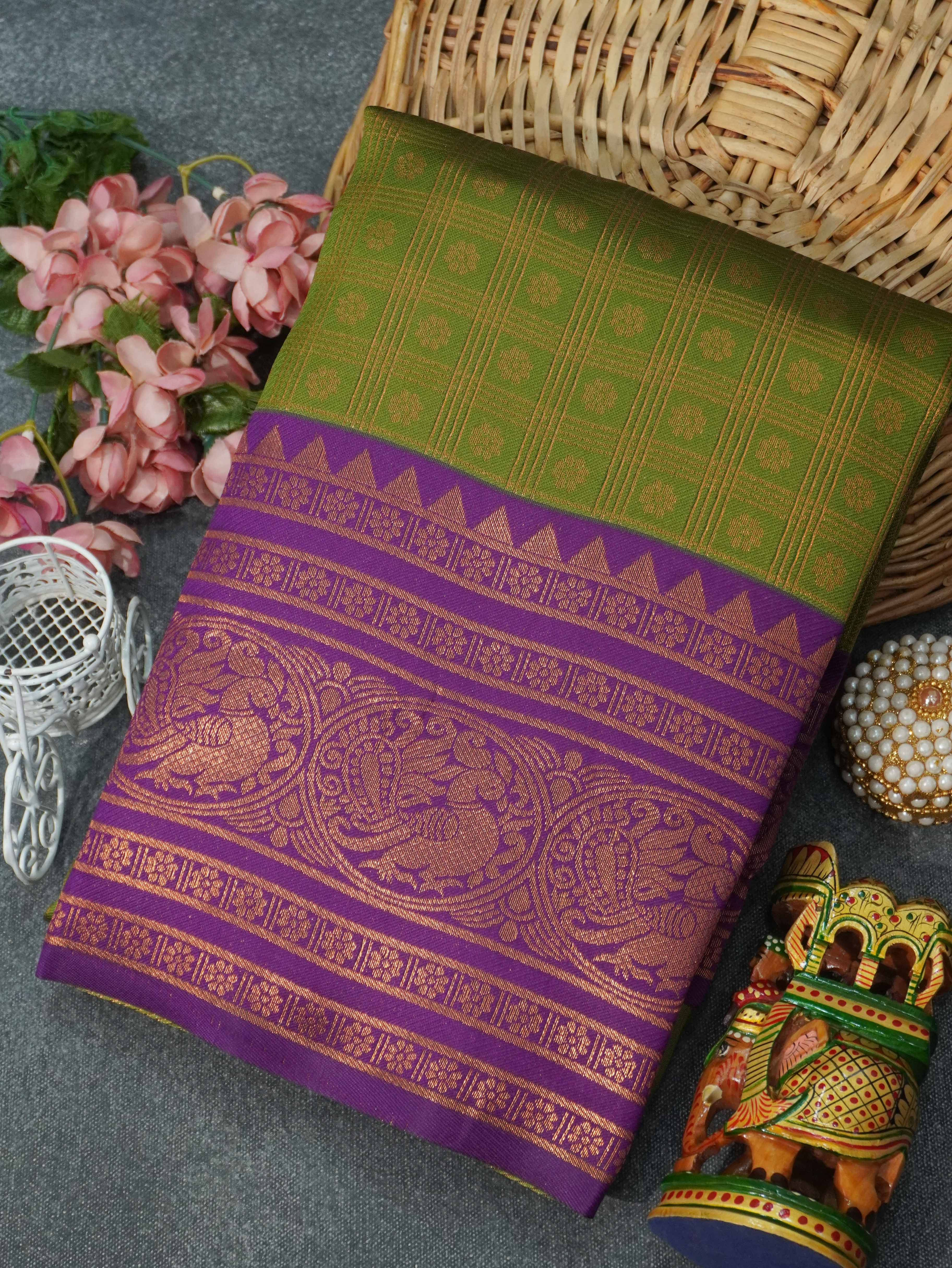 Semi Silk Saree | TTDS3268
