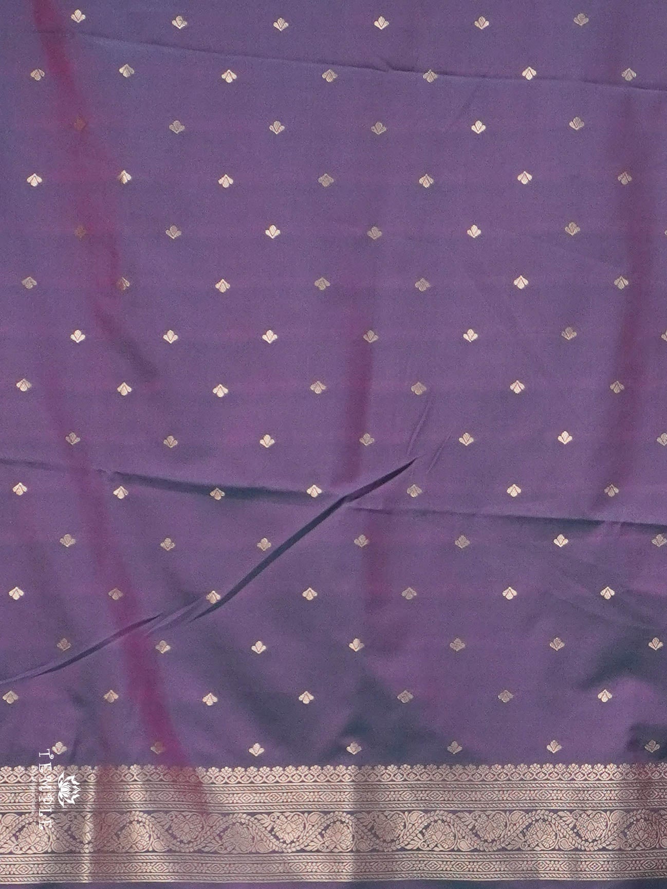 Semi Silk Saree With Pannel Work | TTDS2867