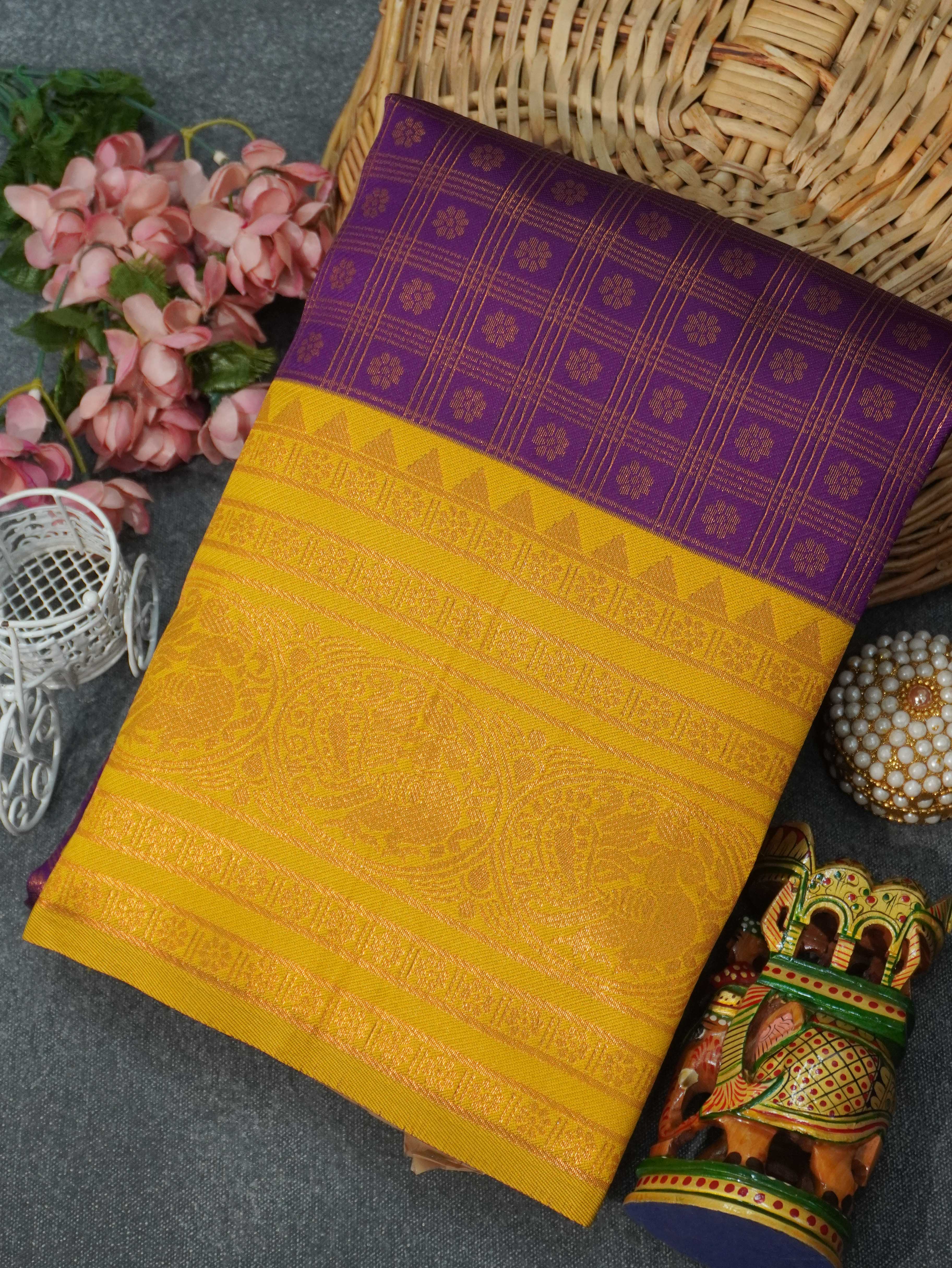Semi Silk Saree | TTDS3268
