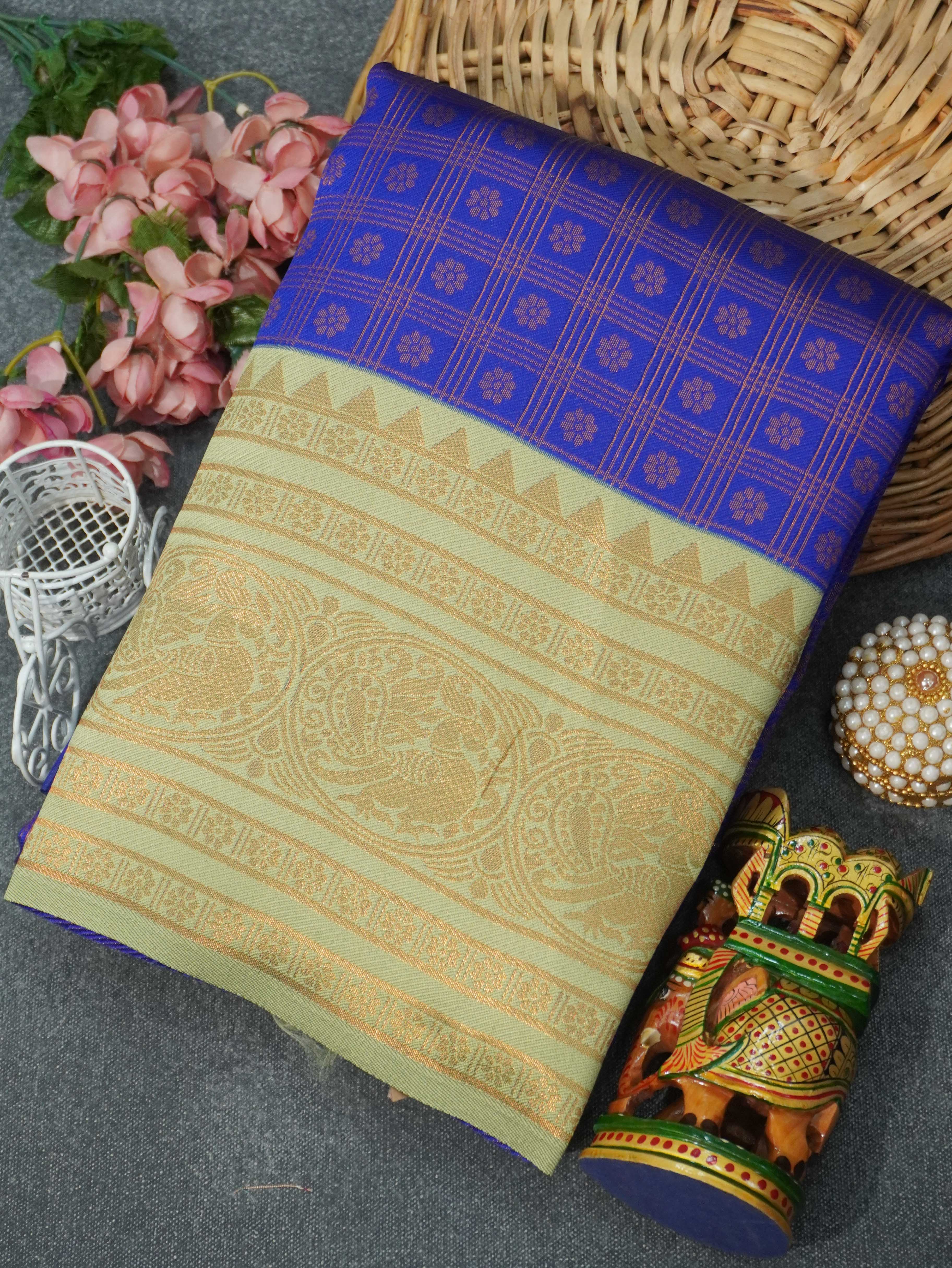 Semi Silk Saree | TTDS3268