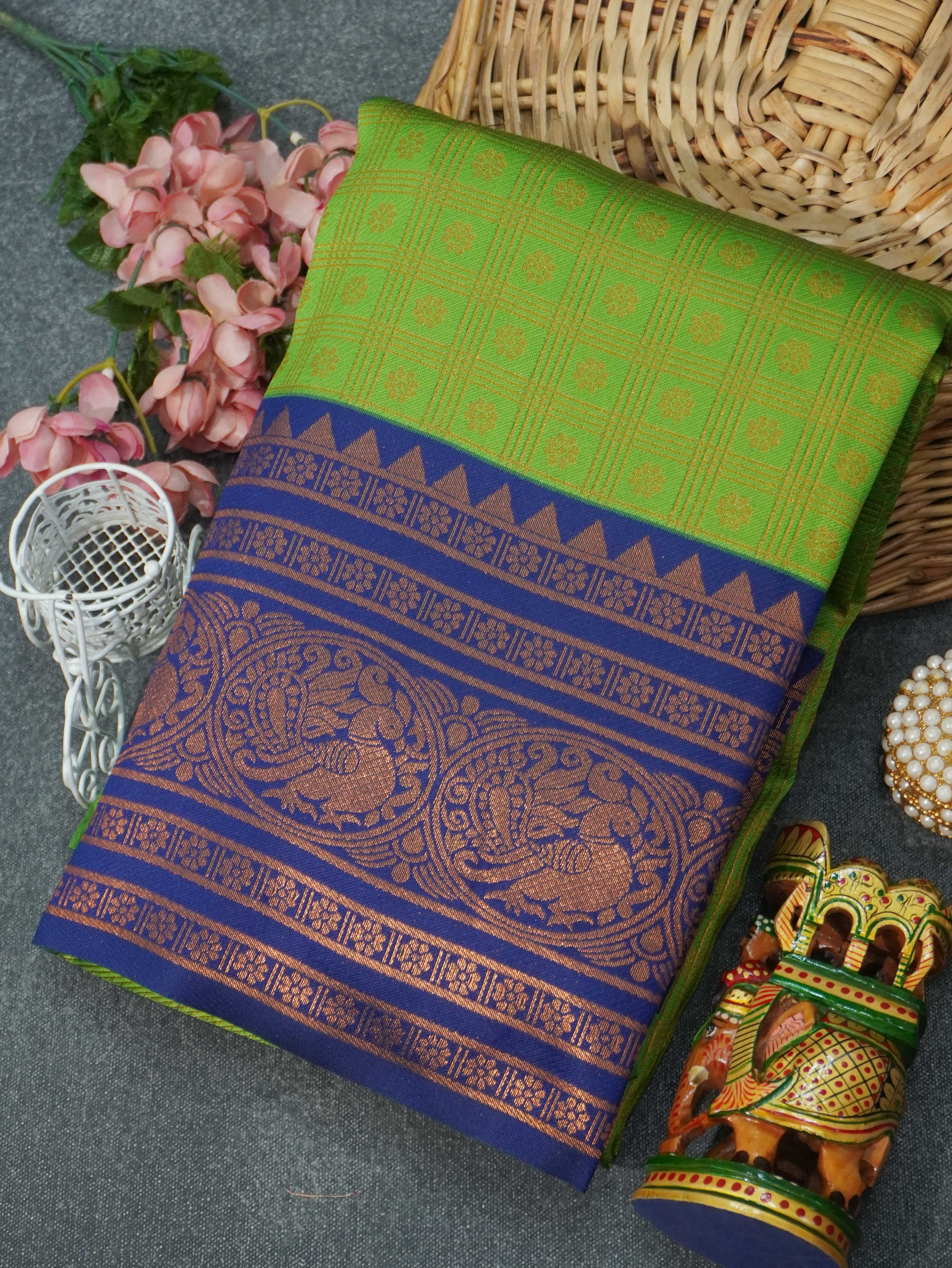 Semi Silk Saree | TTDS3268