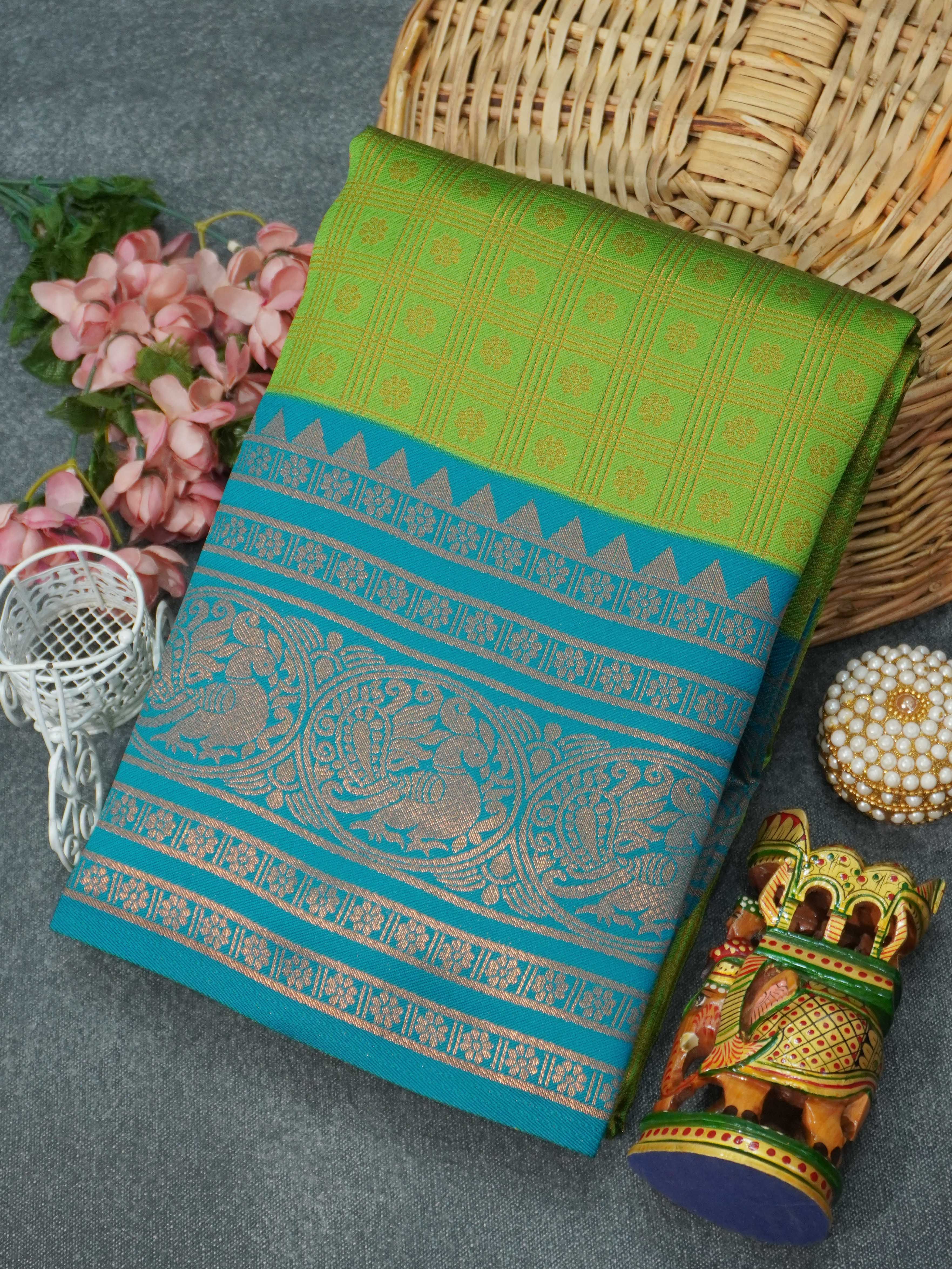 Semi Silk Saree | TTDS3268