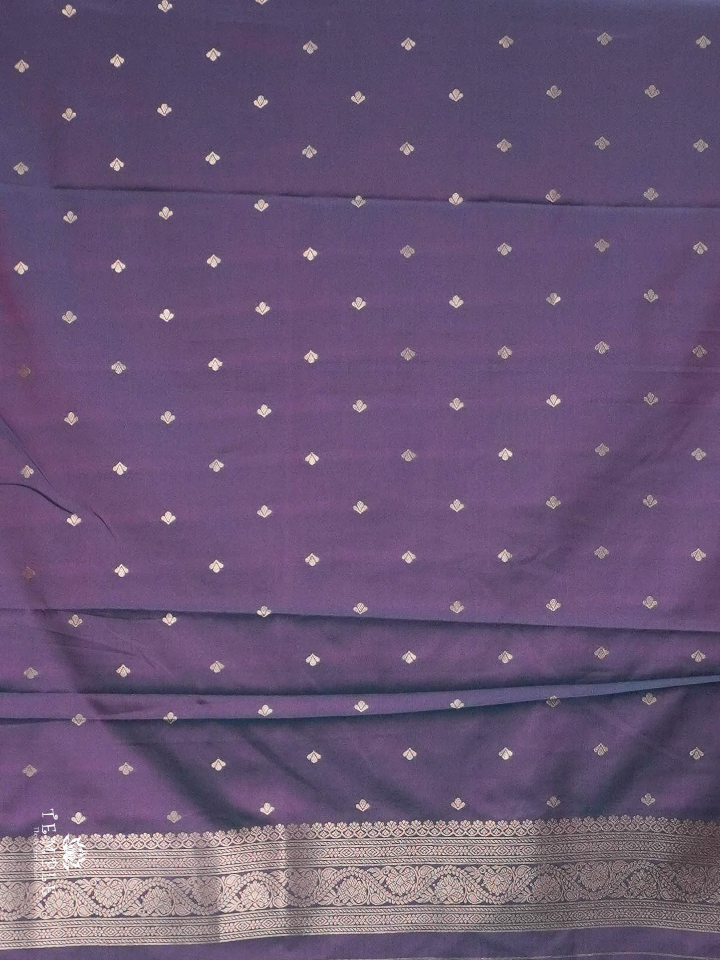 Semi Silk Saree With Pannel Work | TTDS2867