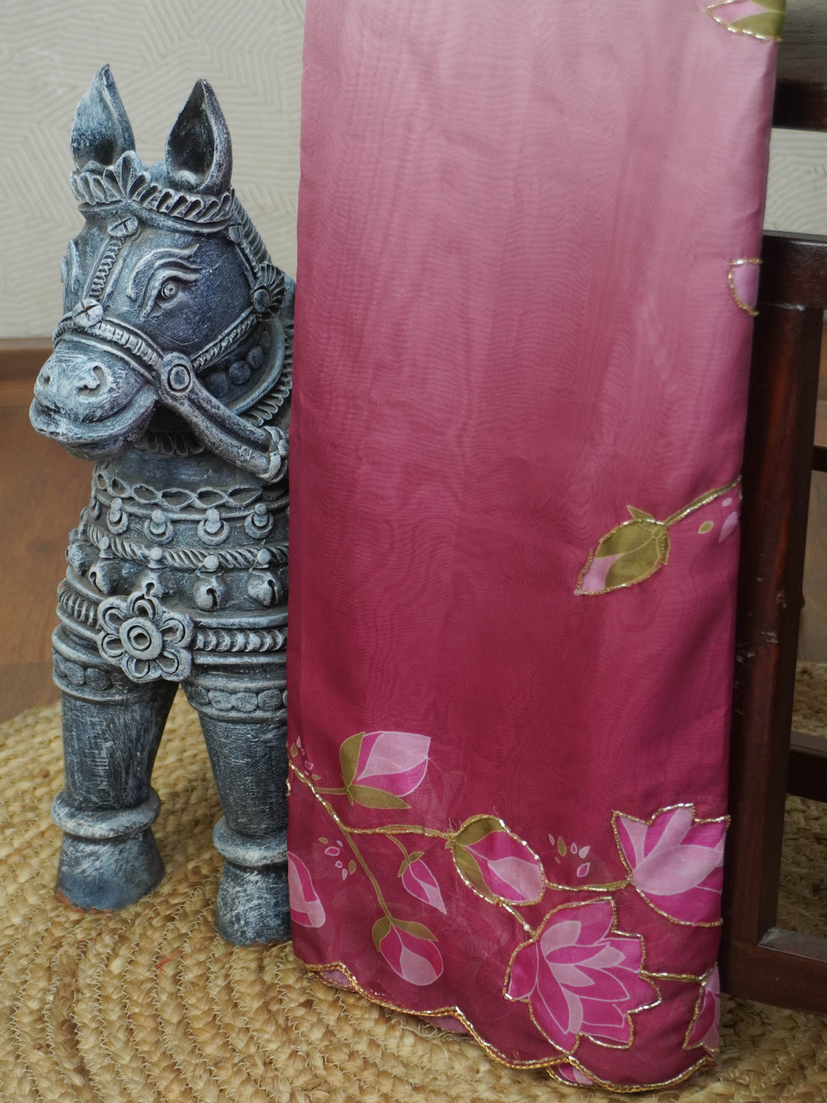 Fancy Organza Saree | TTDS3698