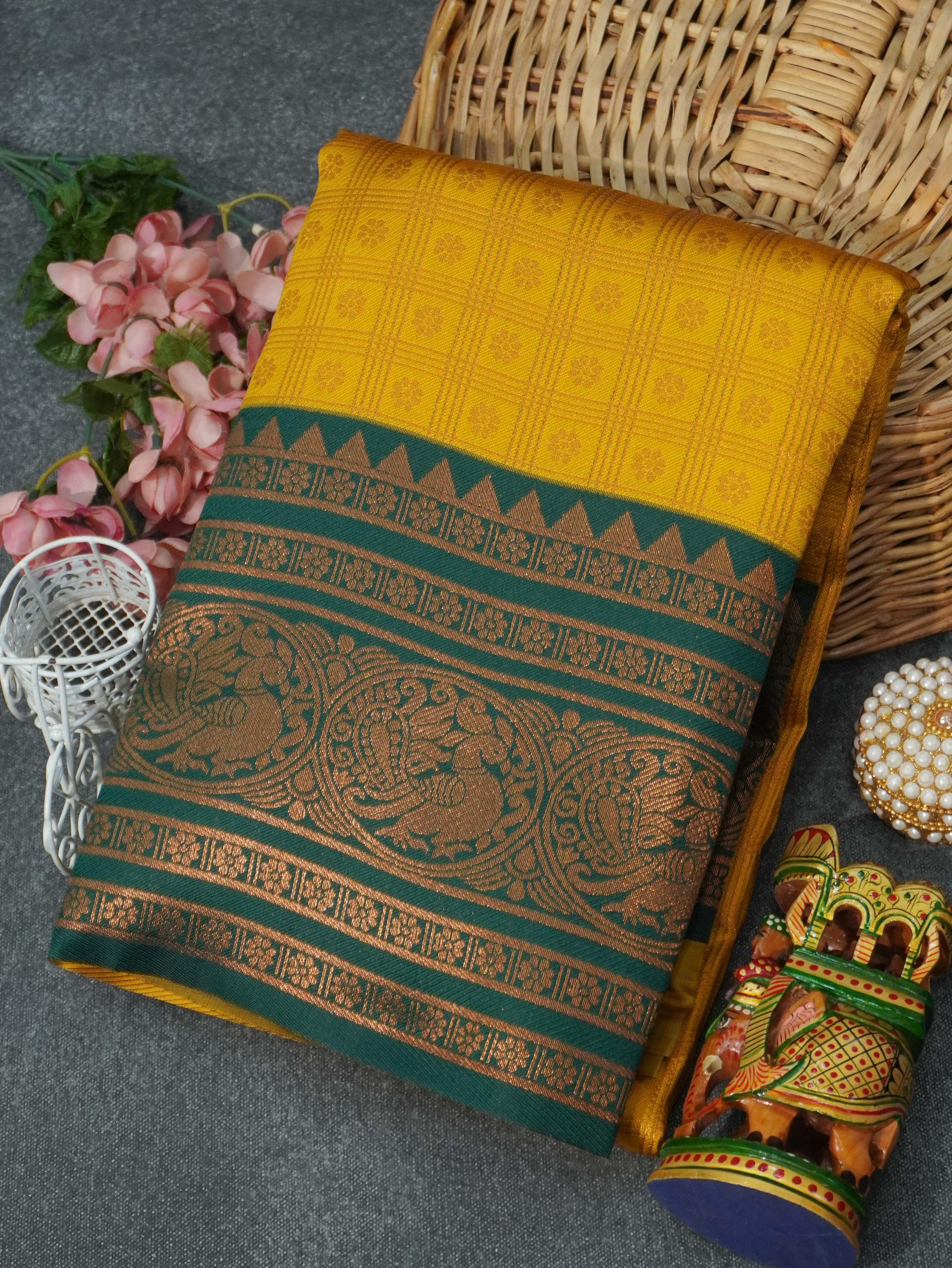 Semi Silk Saree | TTDS3268