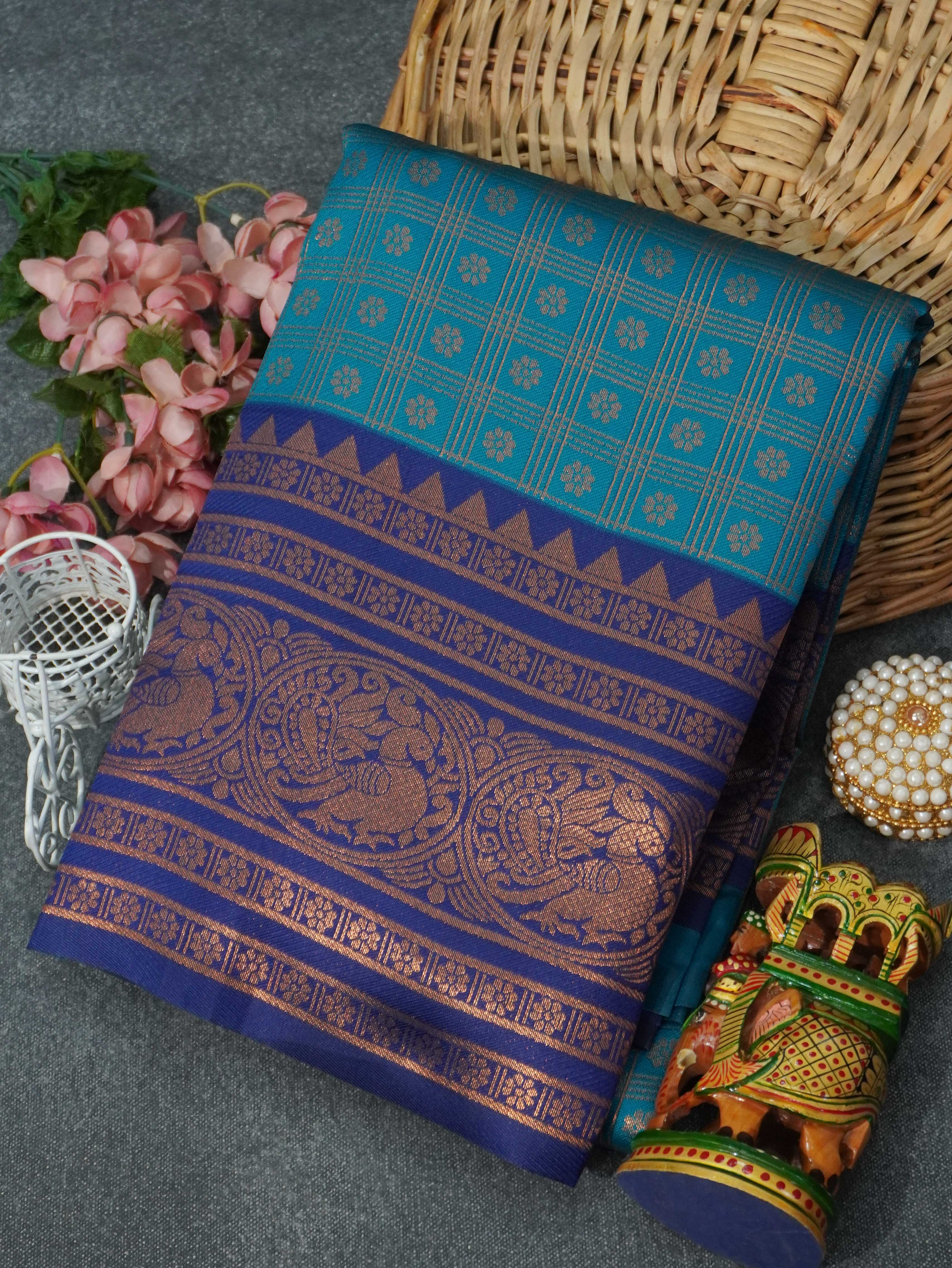 Semi Silk Saree | TTDS3268