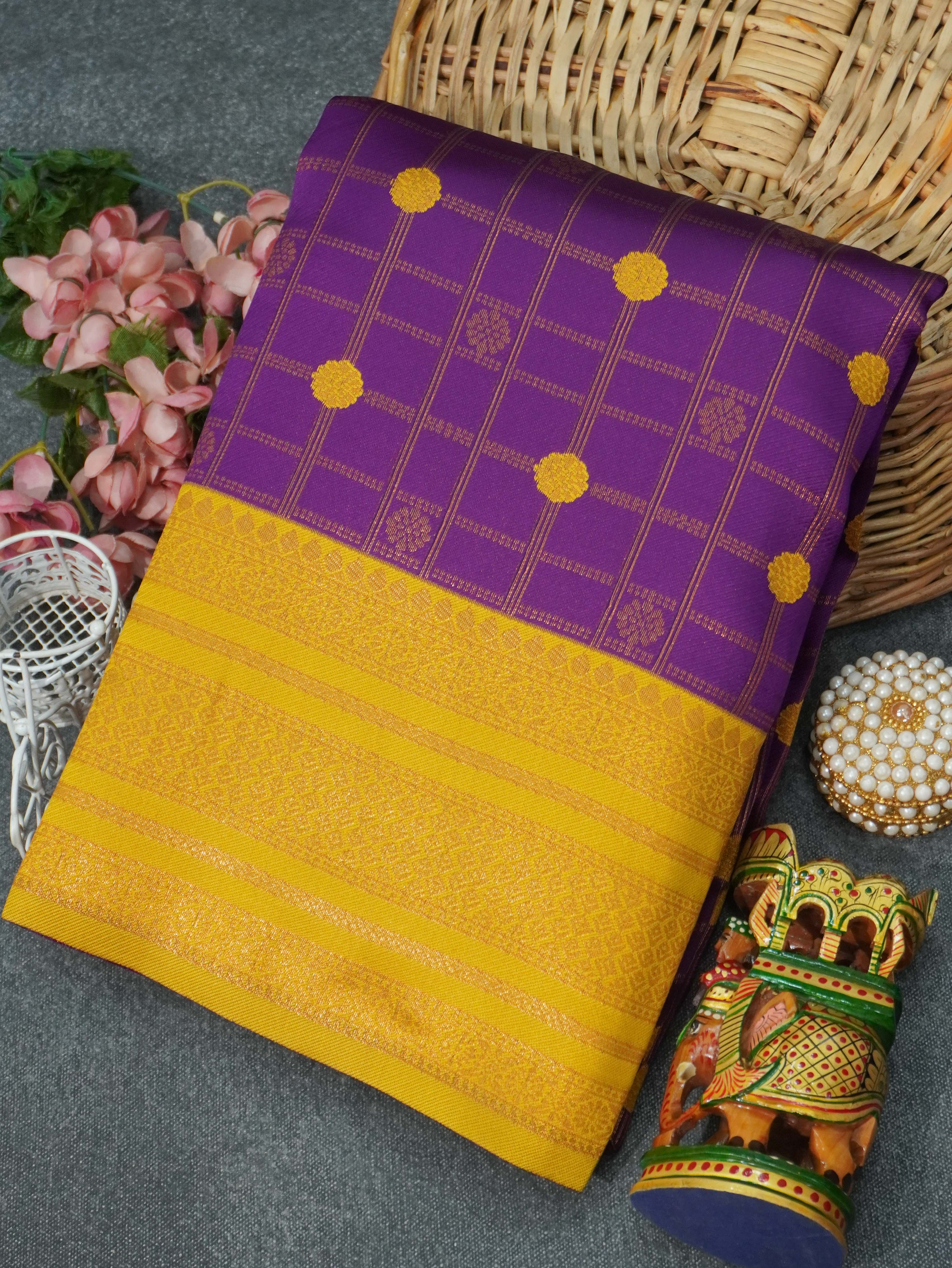 Semi Silk Saree | TTDS3295