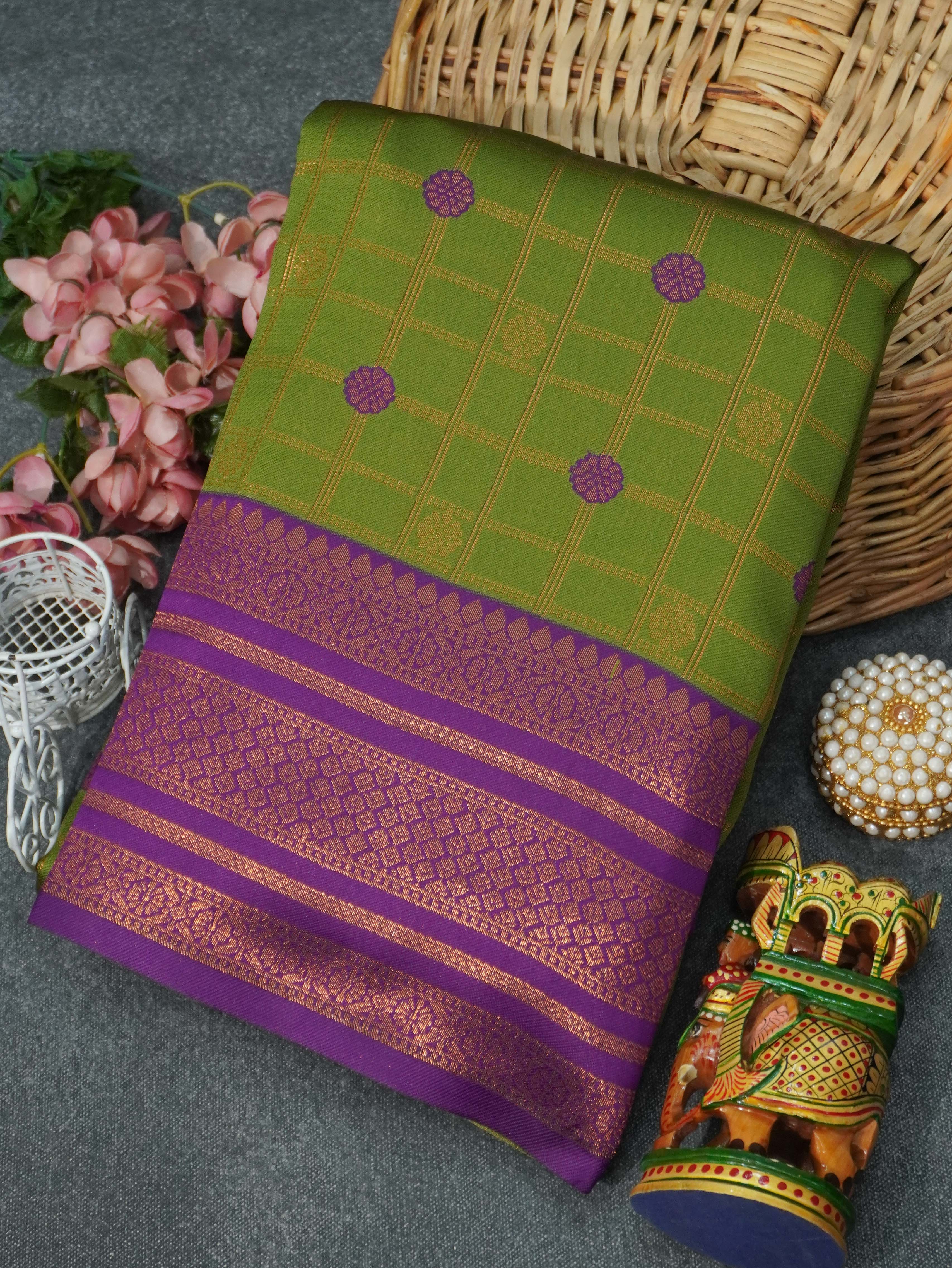 Semi Silk Saree | TTDS3295