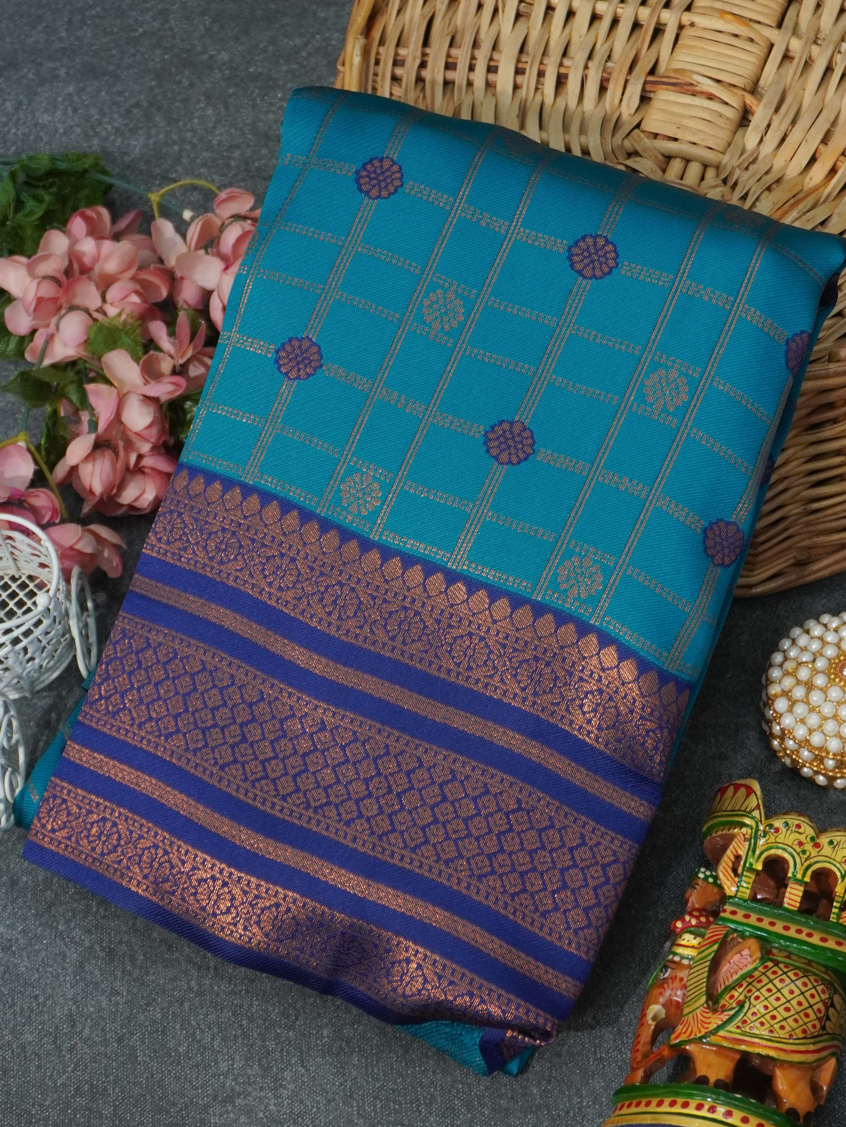Semi Silk Saree | TTDS3295