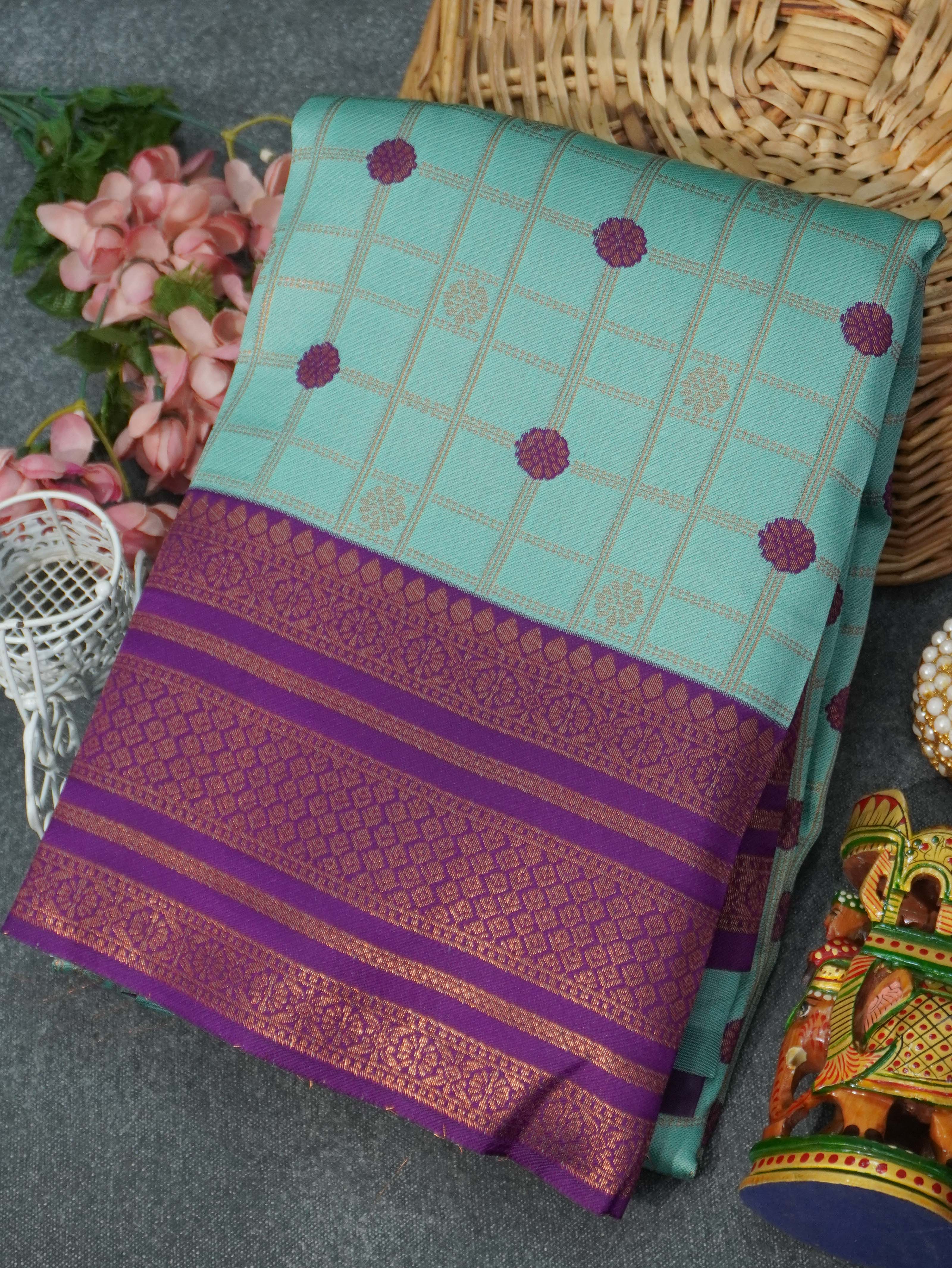 Semi Silk Saree | TTDS3295