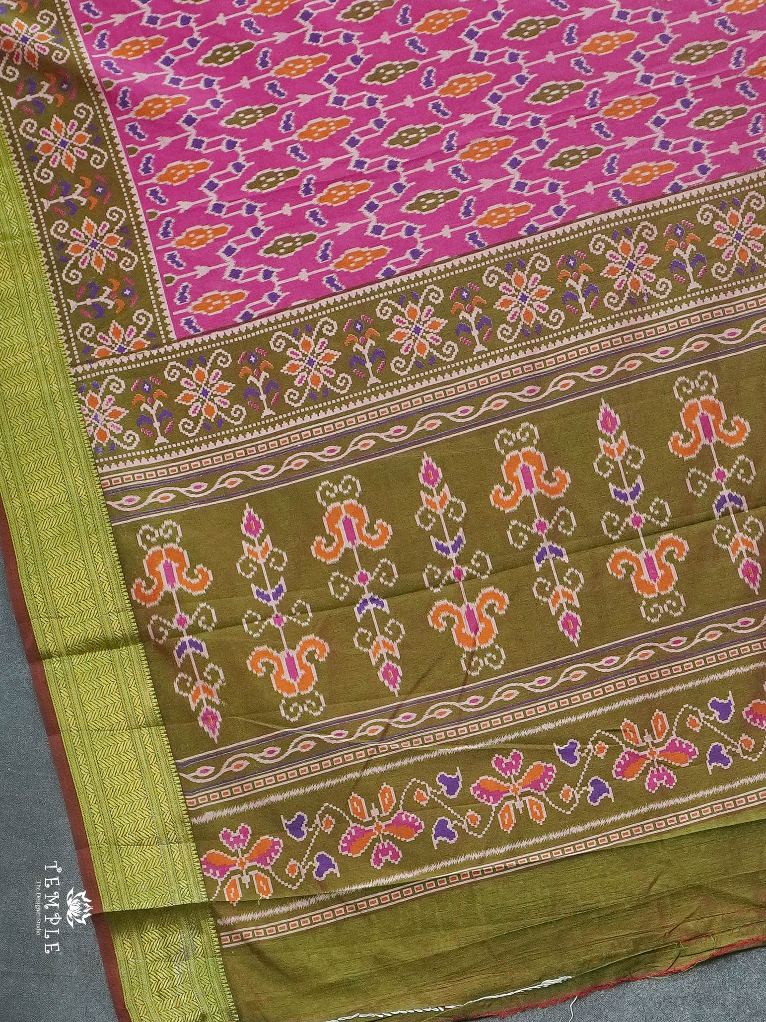 Printed Patola Silk Saree | TTDS2858