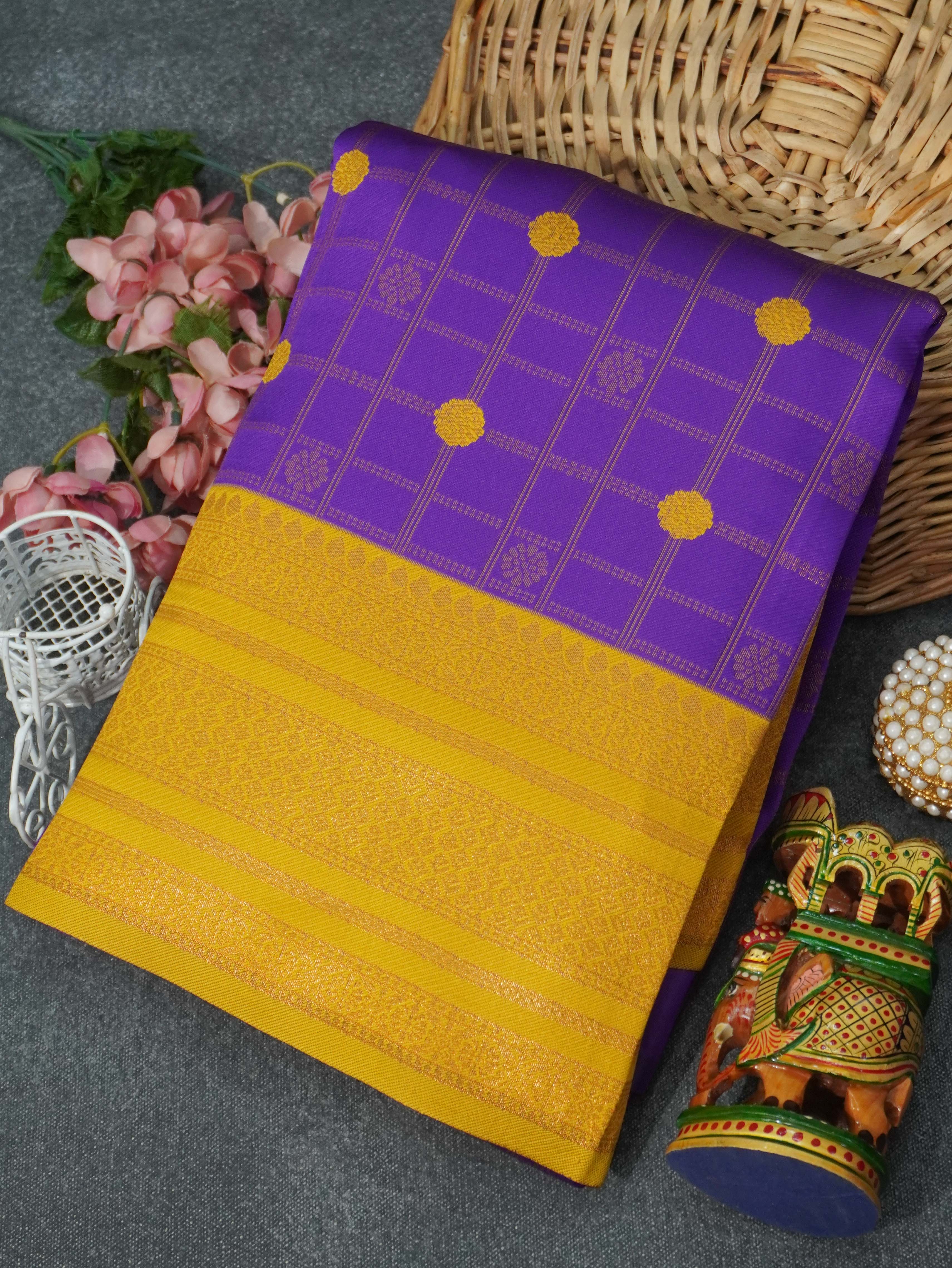 Semi Silk Saree | TTDS3295