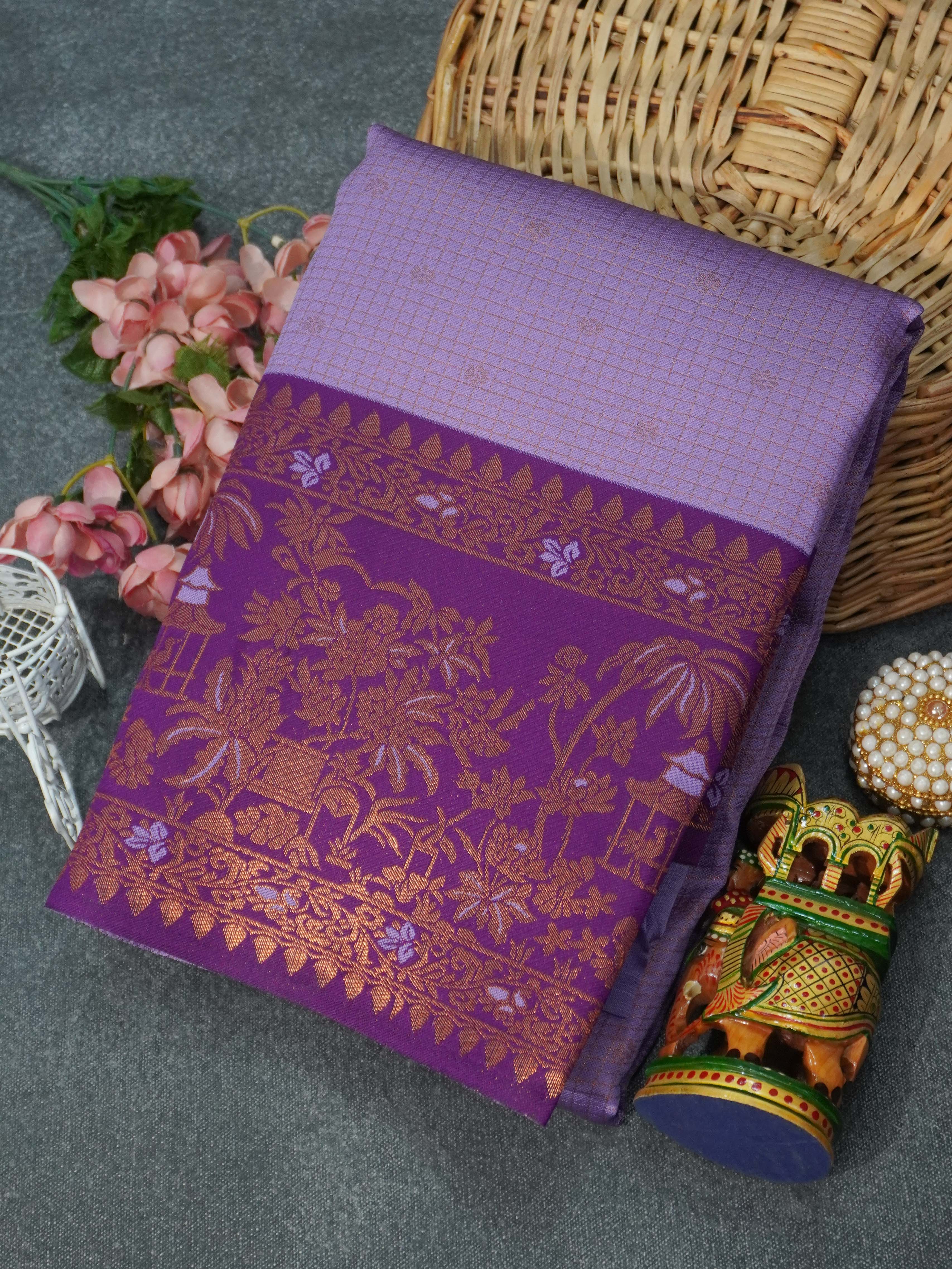 Semi Silk Saree | TTDS3296