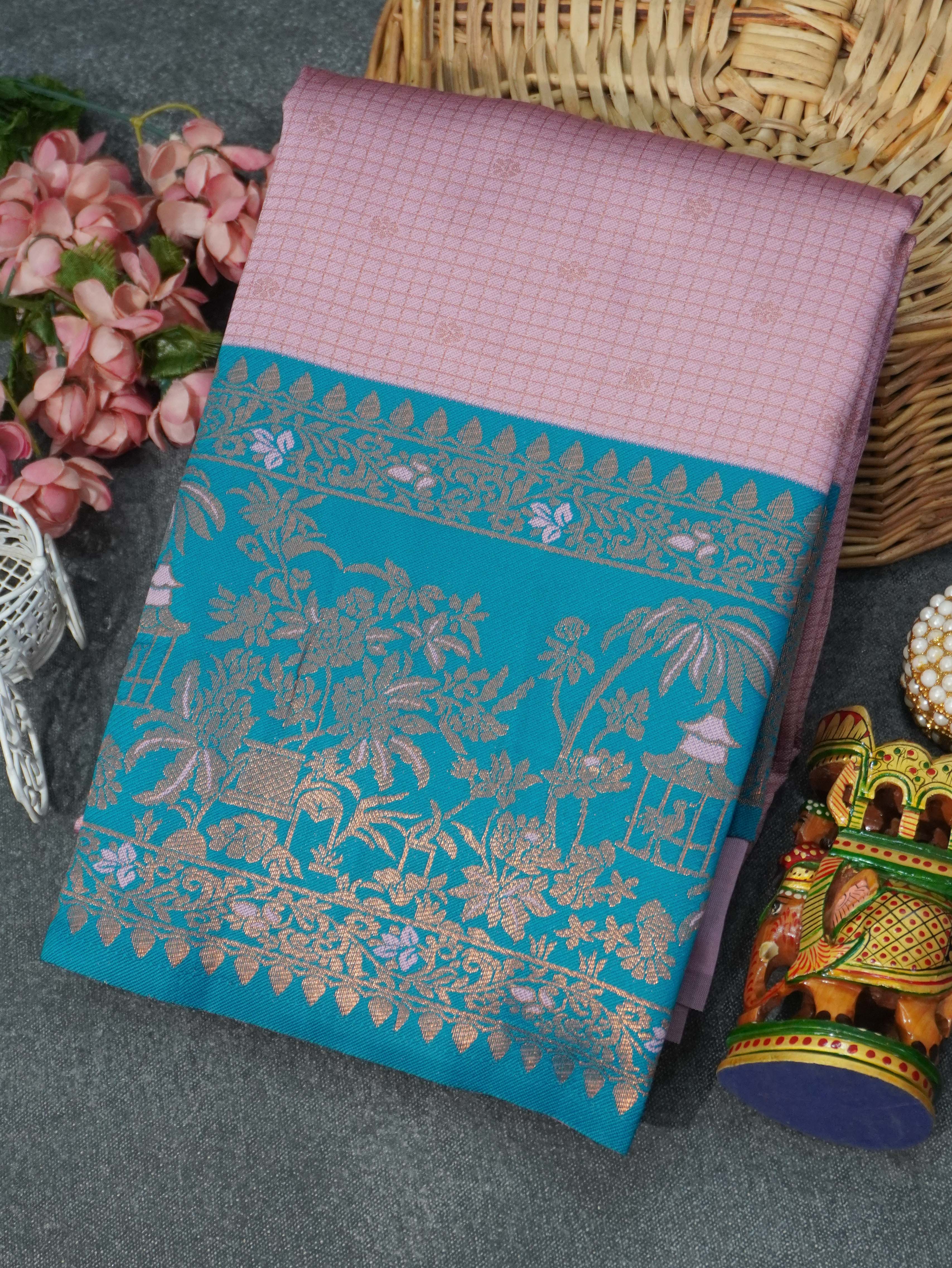 Semi Silk Saree | TTDS3296