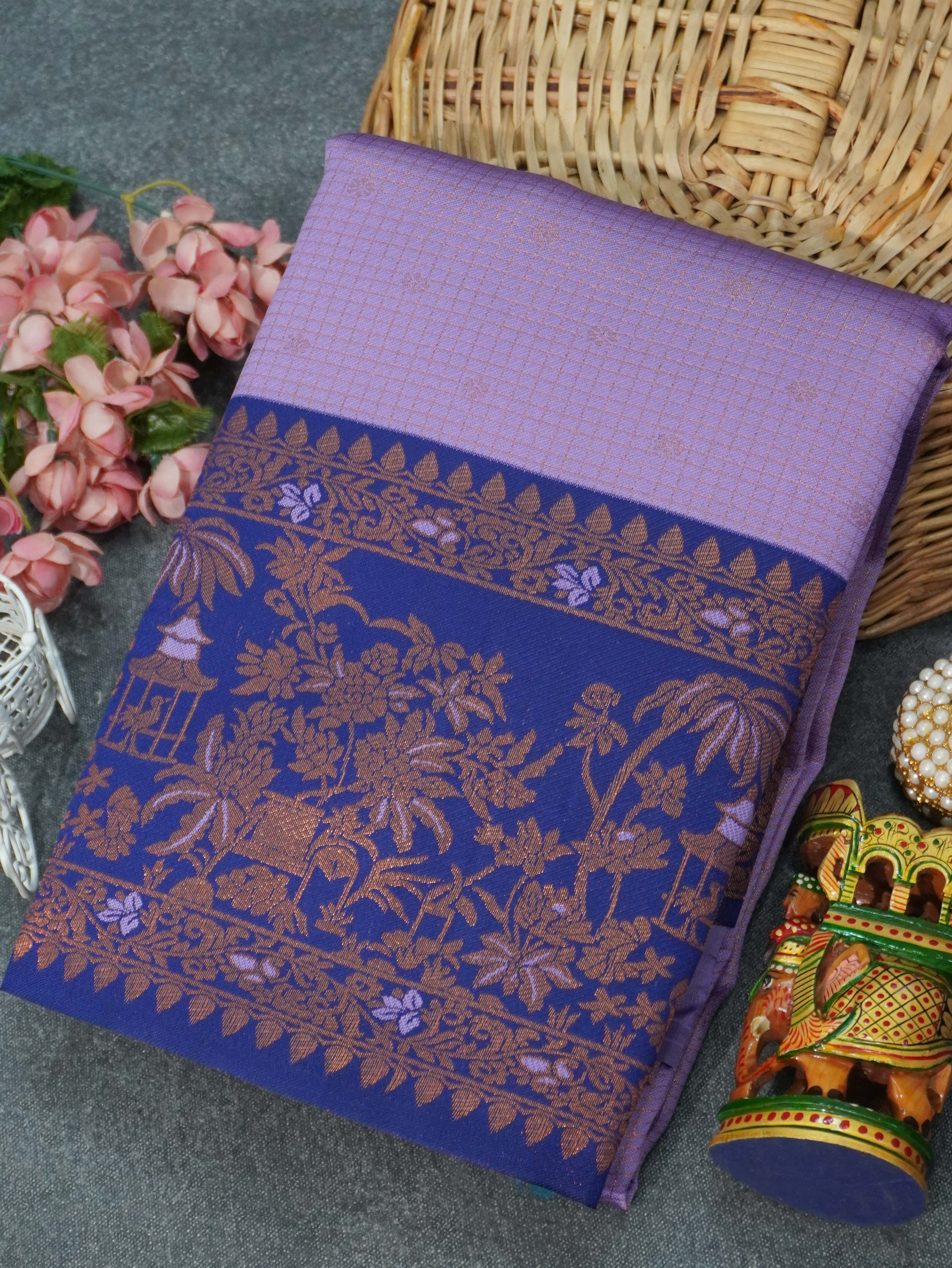 Semi Silk Saree | TTDS3296
