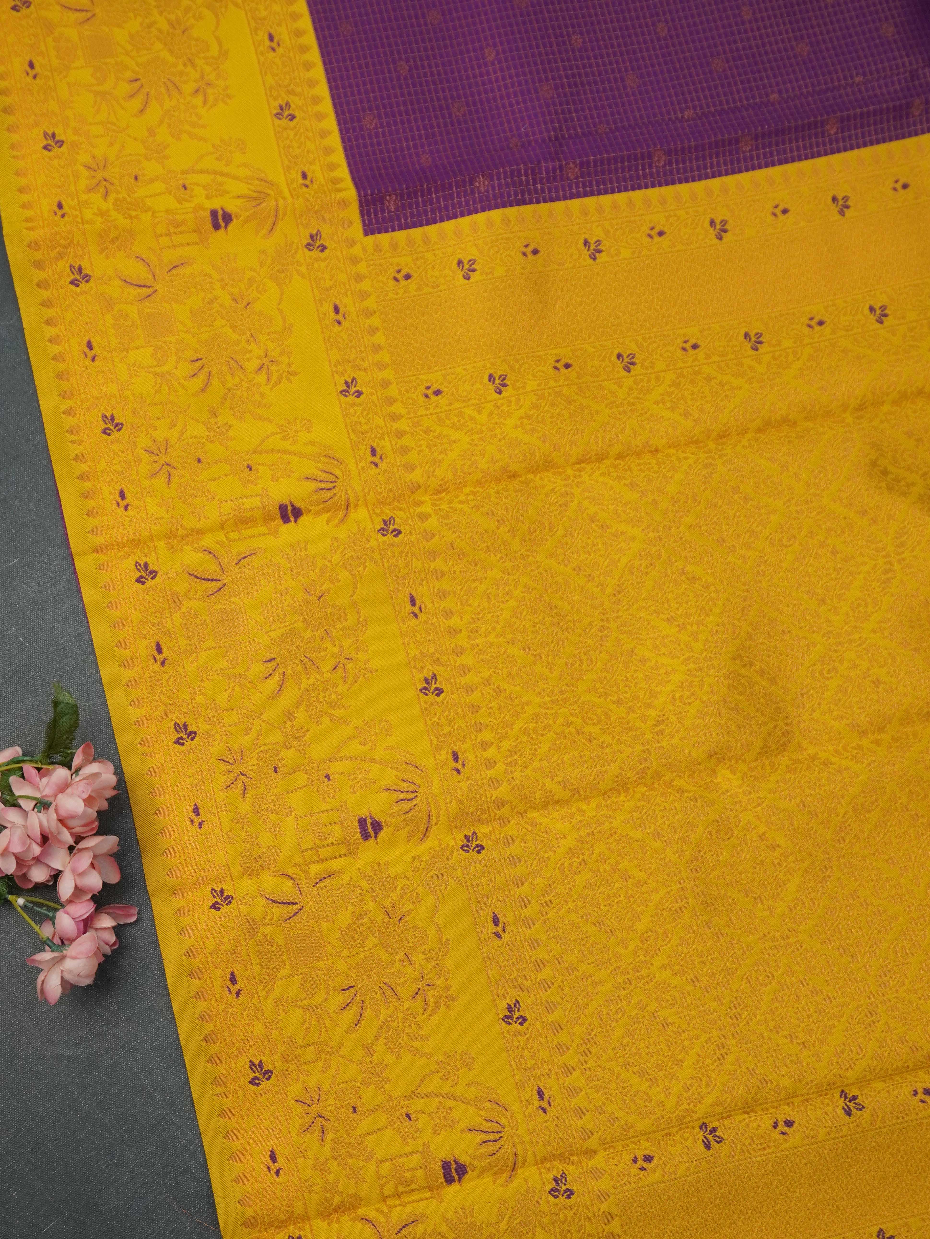Semi Silk Saree | TTDS3296