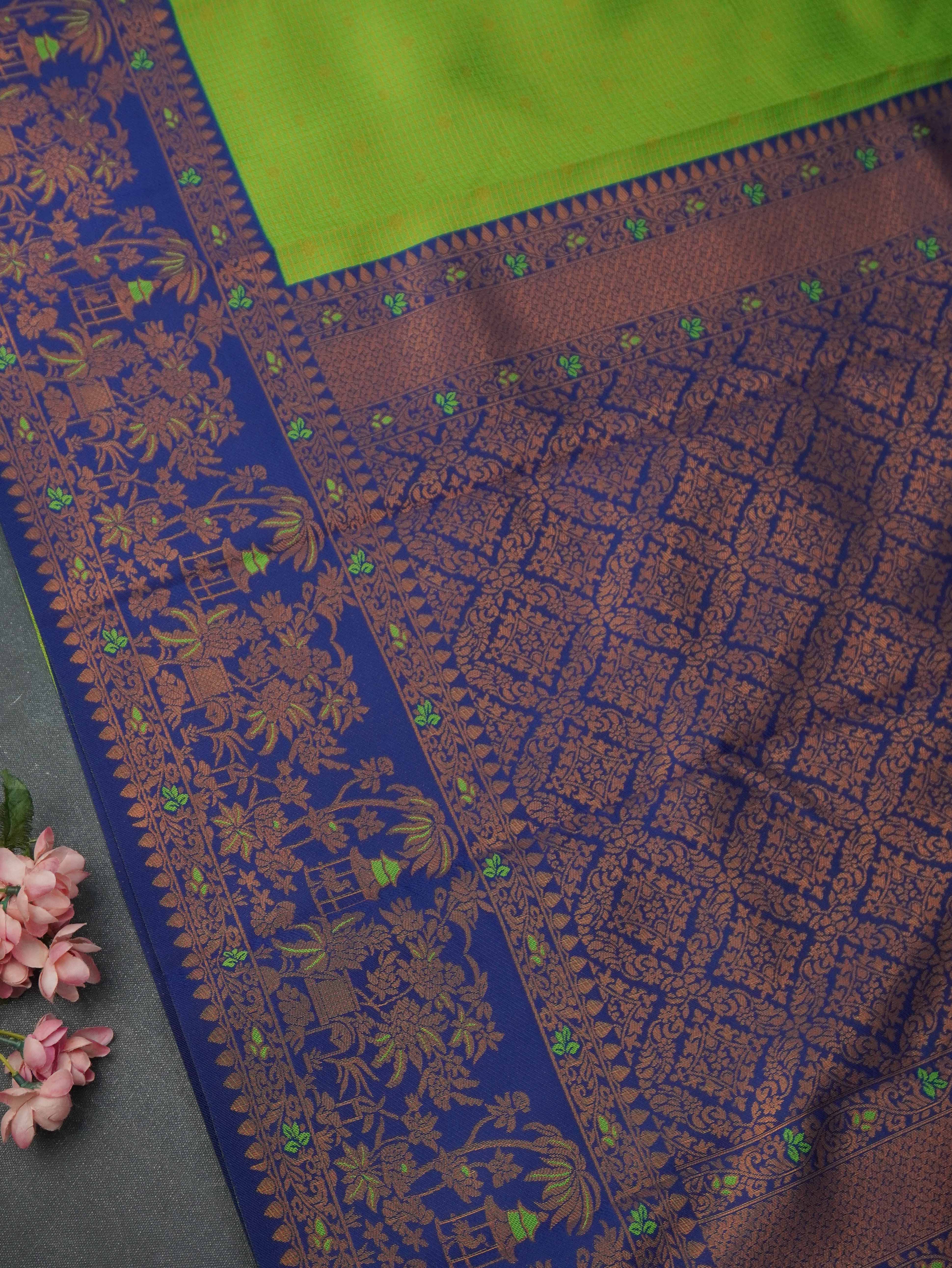 Semi Silk Saree | TTDS3296