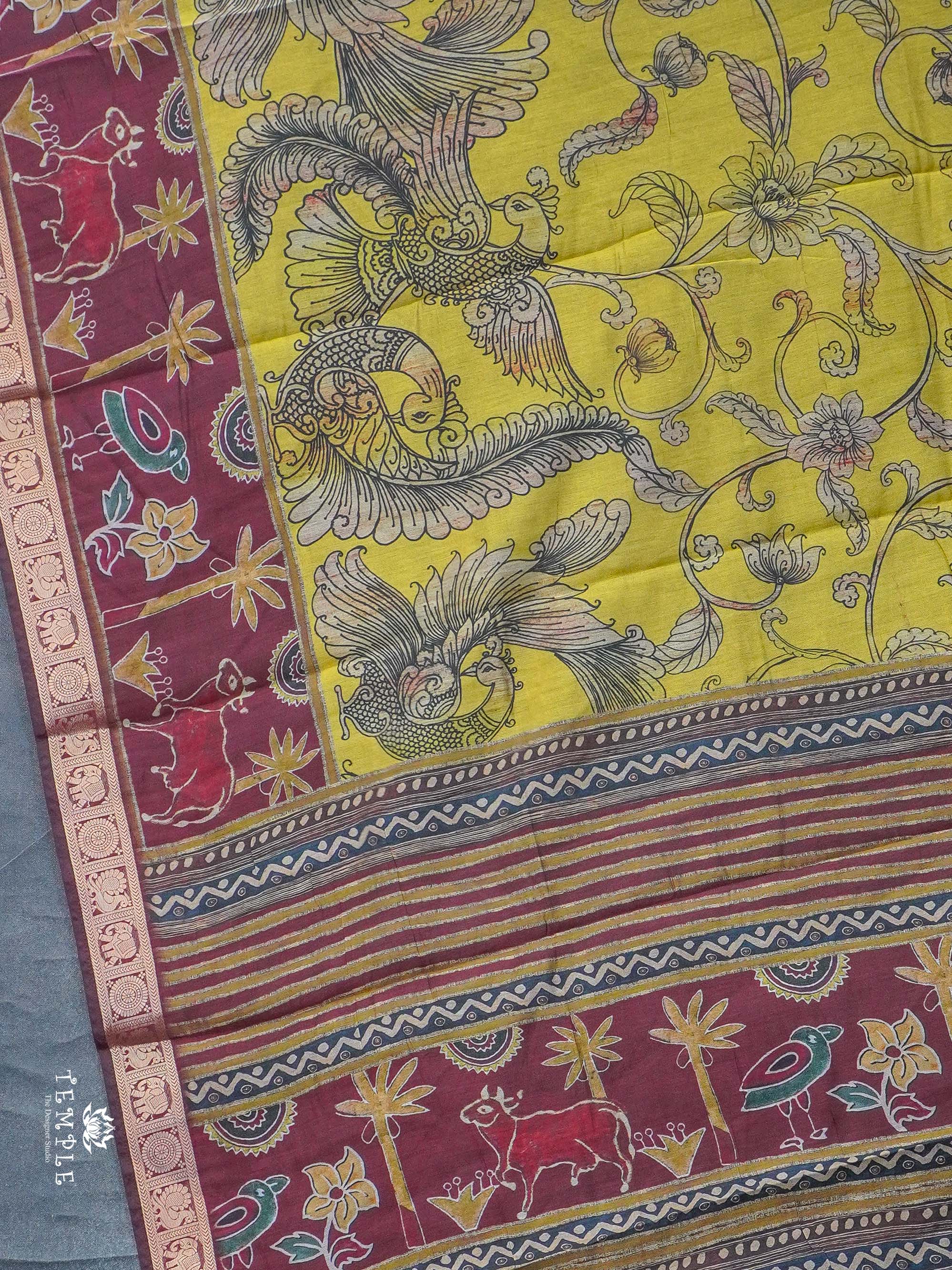 Premium Mangalagiri Cotton Saree | TTDS2354