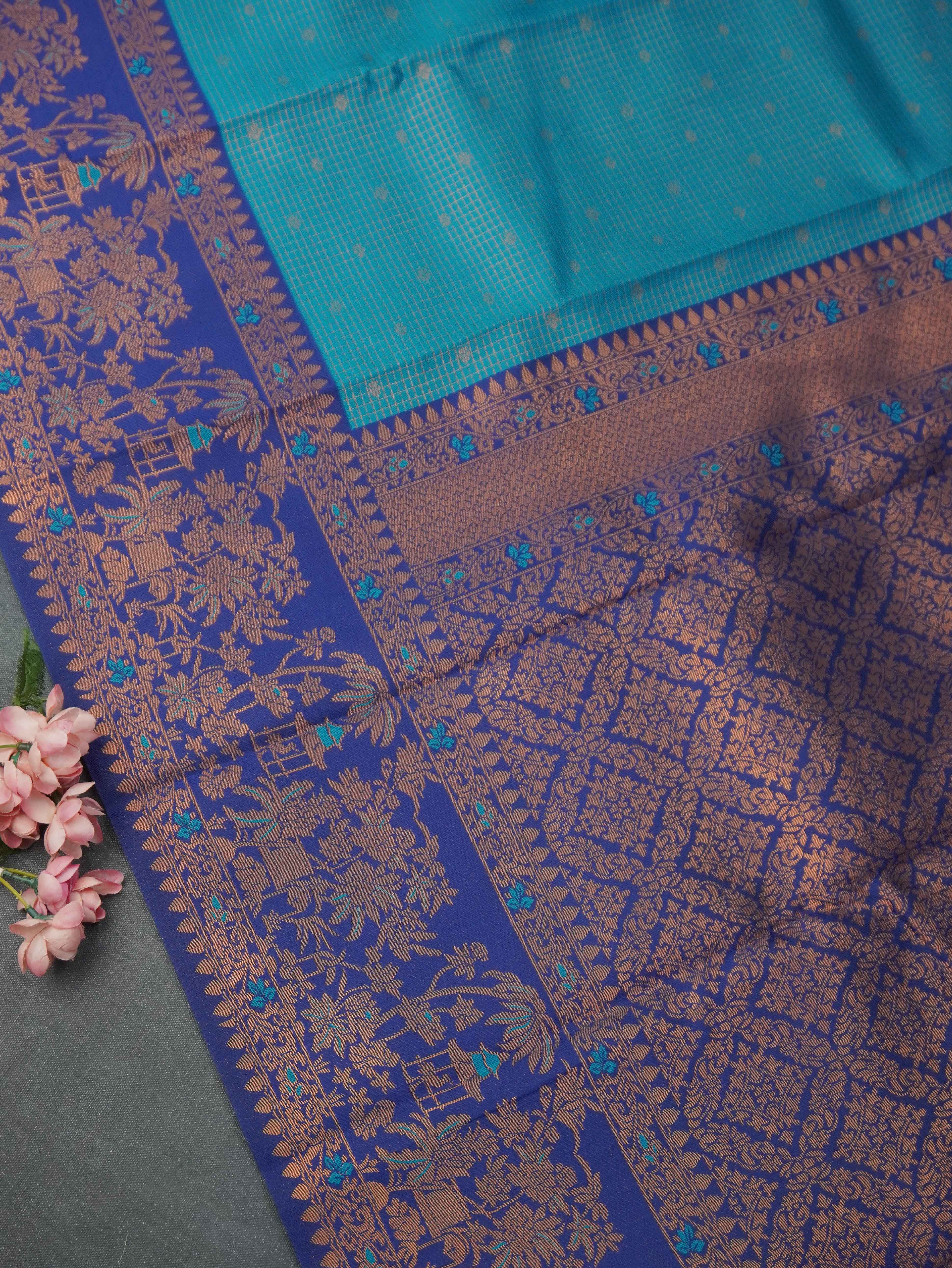 Semi Silk Saree | TTDS3296